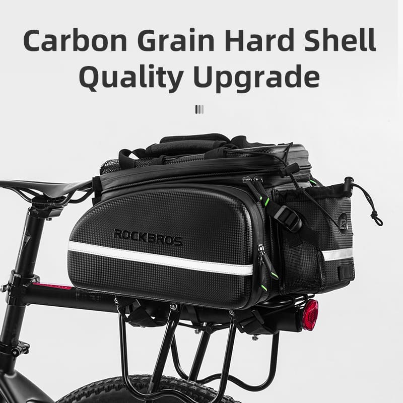 Multifunctional Bicycle Rack Bag - 17-35L - Image 4