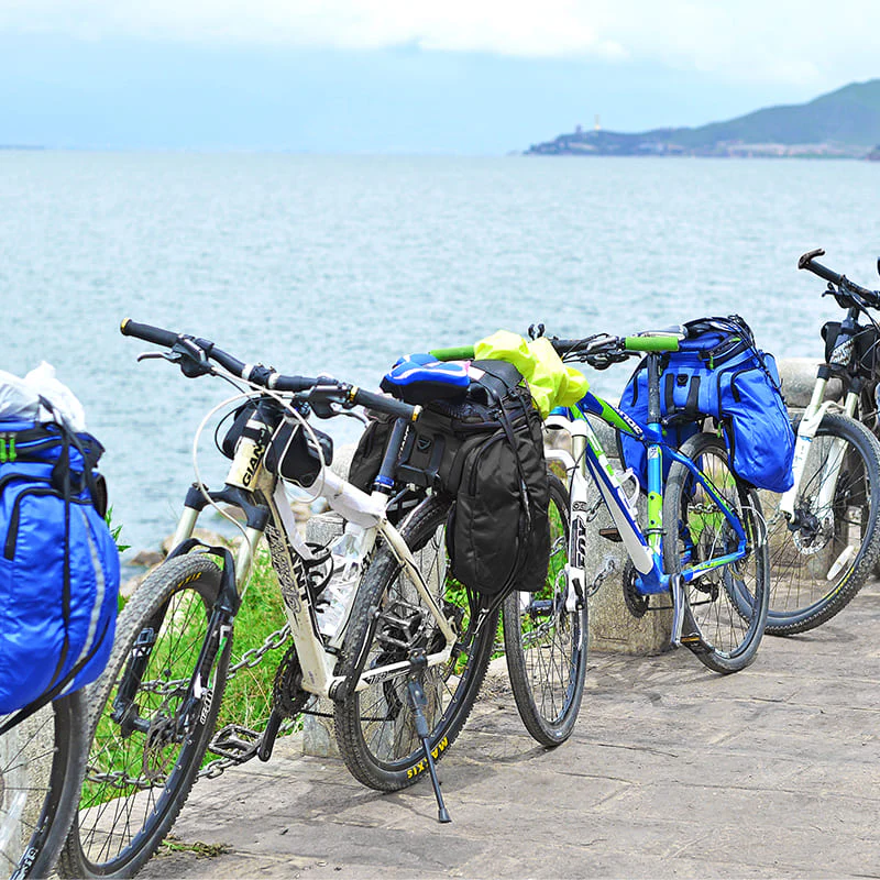 Multifunctional Bicycle Rack Bag - 17-35L - Image 7