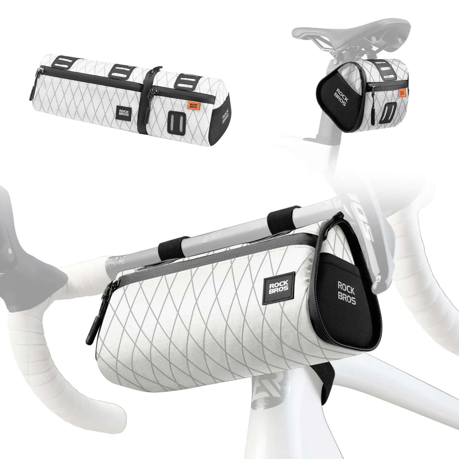 2-in-1 Bike Handlebar & Saddle Bag
