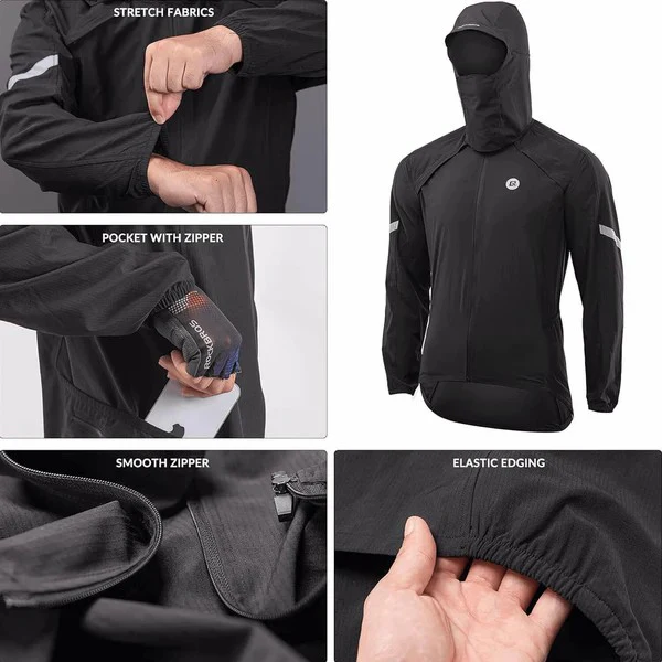 Unisex 3-in-1 Detachable Cycling Jacket - Image 4