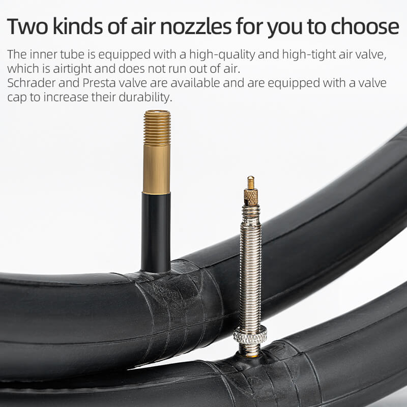700C Road Bike Inner Tube 23–35C Presta & Schrader Valve - Image 4