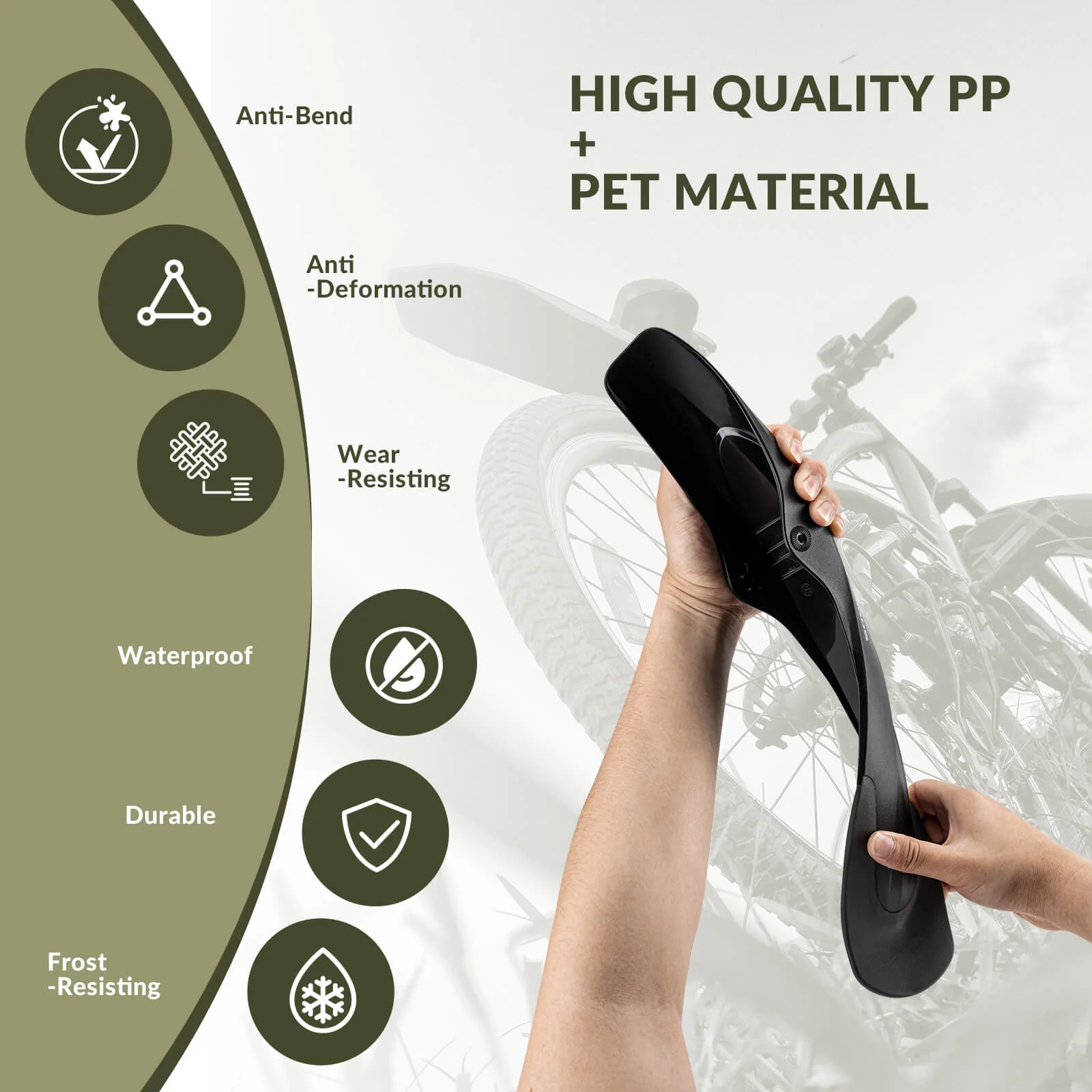 Adjustable Bike Fenders for Mountain Bikes - Image 5