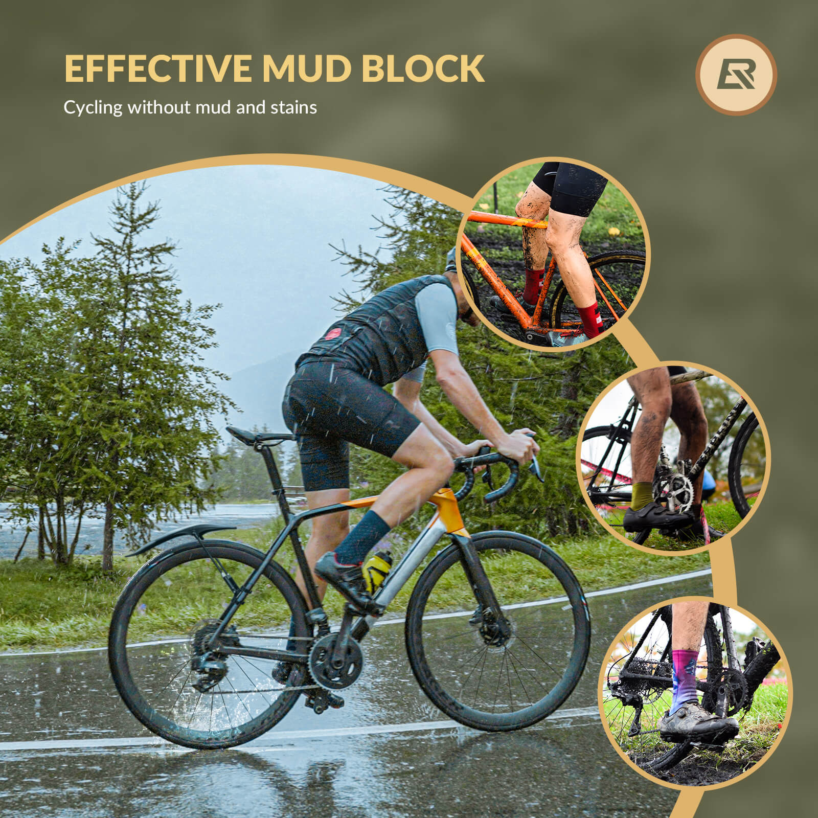 Adjustable Bike Fenders for Mountain Bikes - Image 8