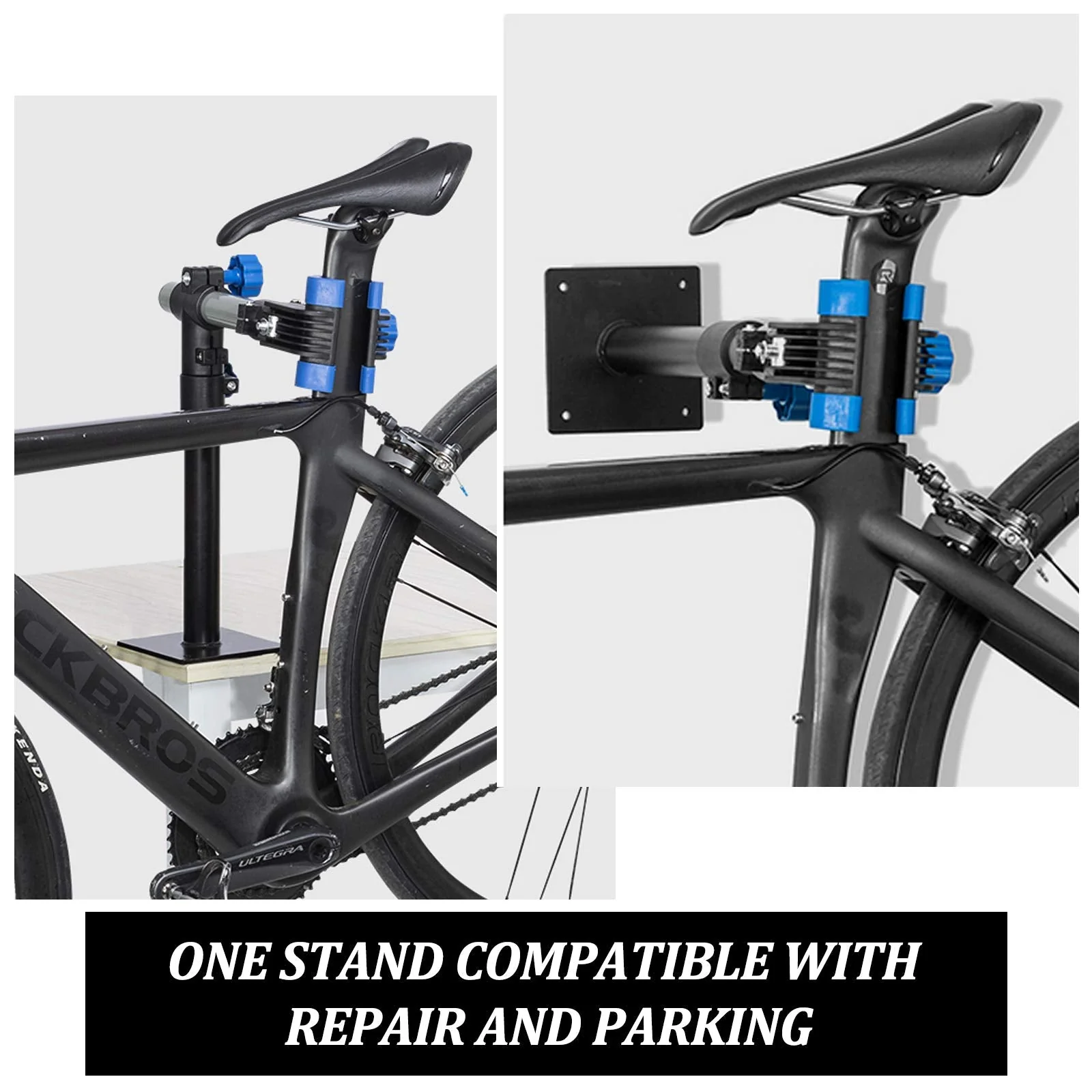 Adjustable Wall-Mounted Bike Repair Stand - Image 5