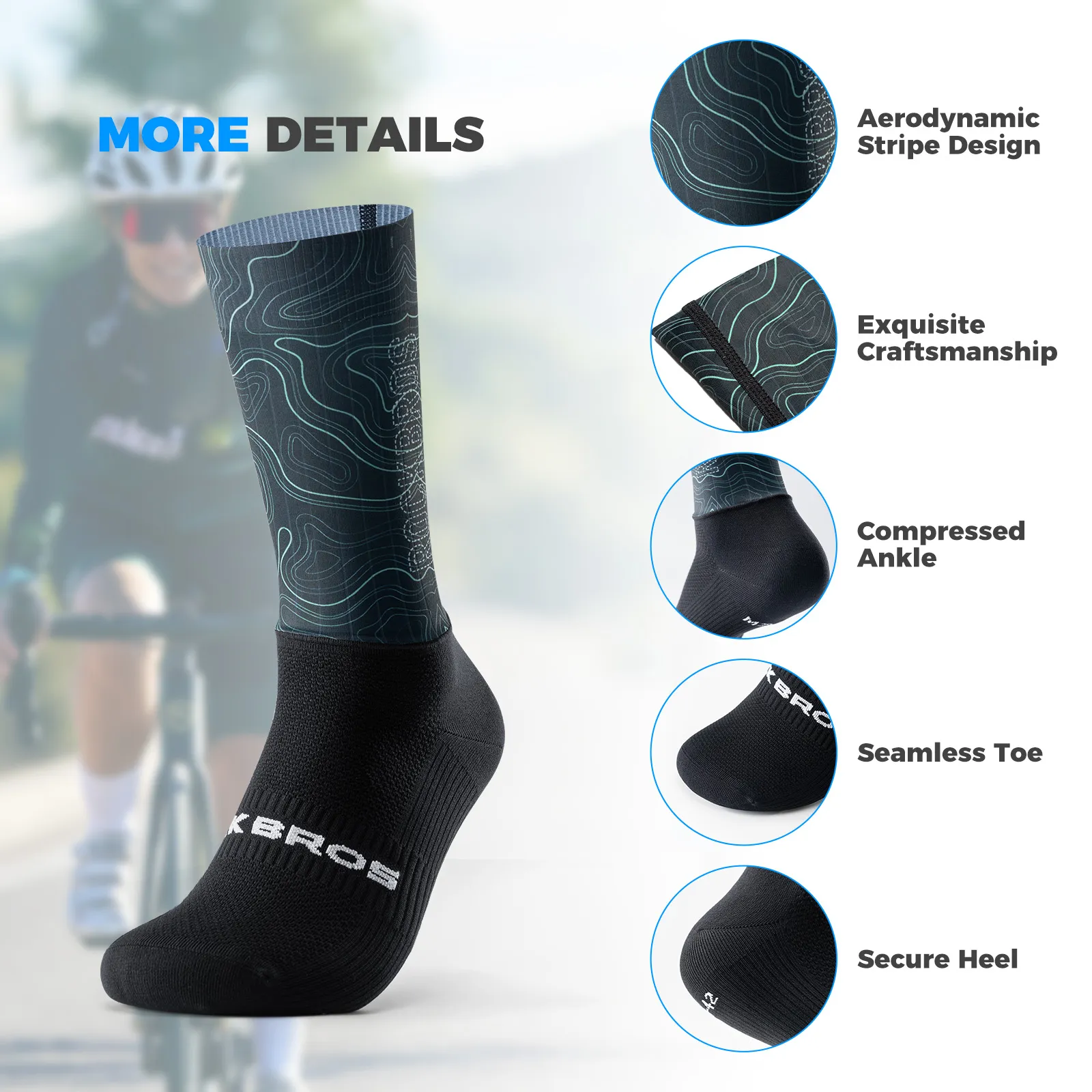 Aero Compression Cycling Socks - Image 10