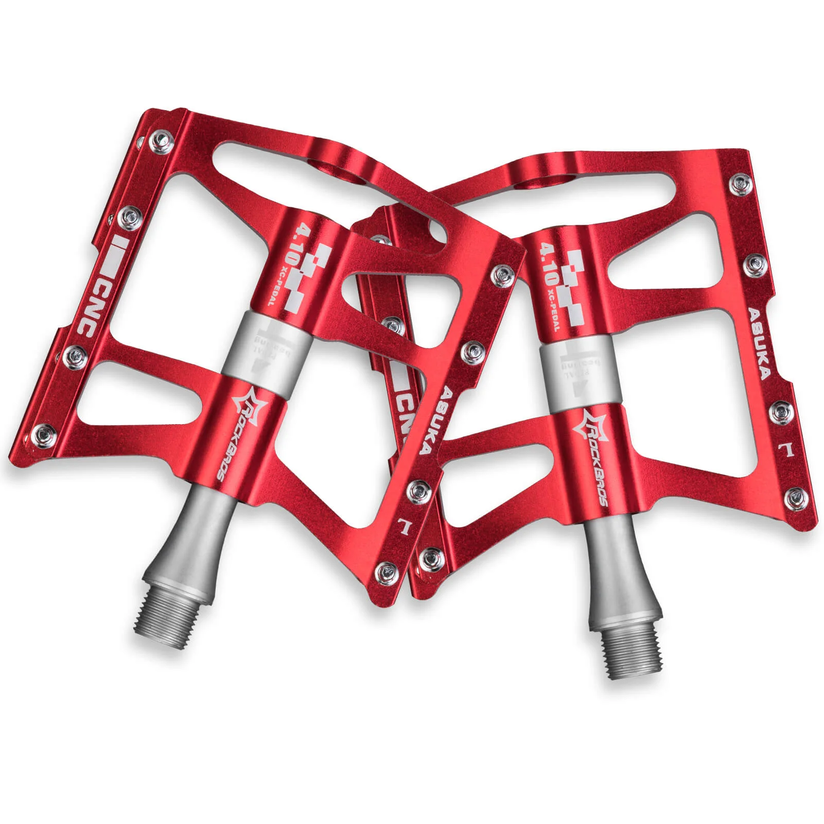 Aluminum Alloy 4 Bearings Mountain Bike Pedals - Image 3