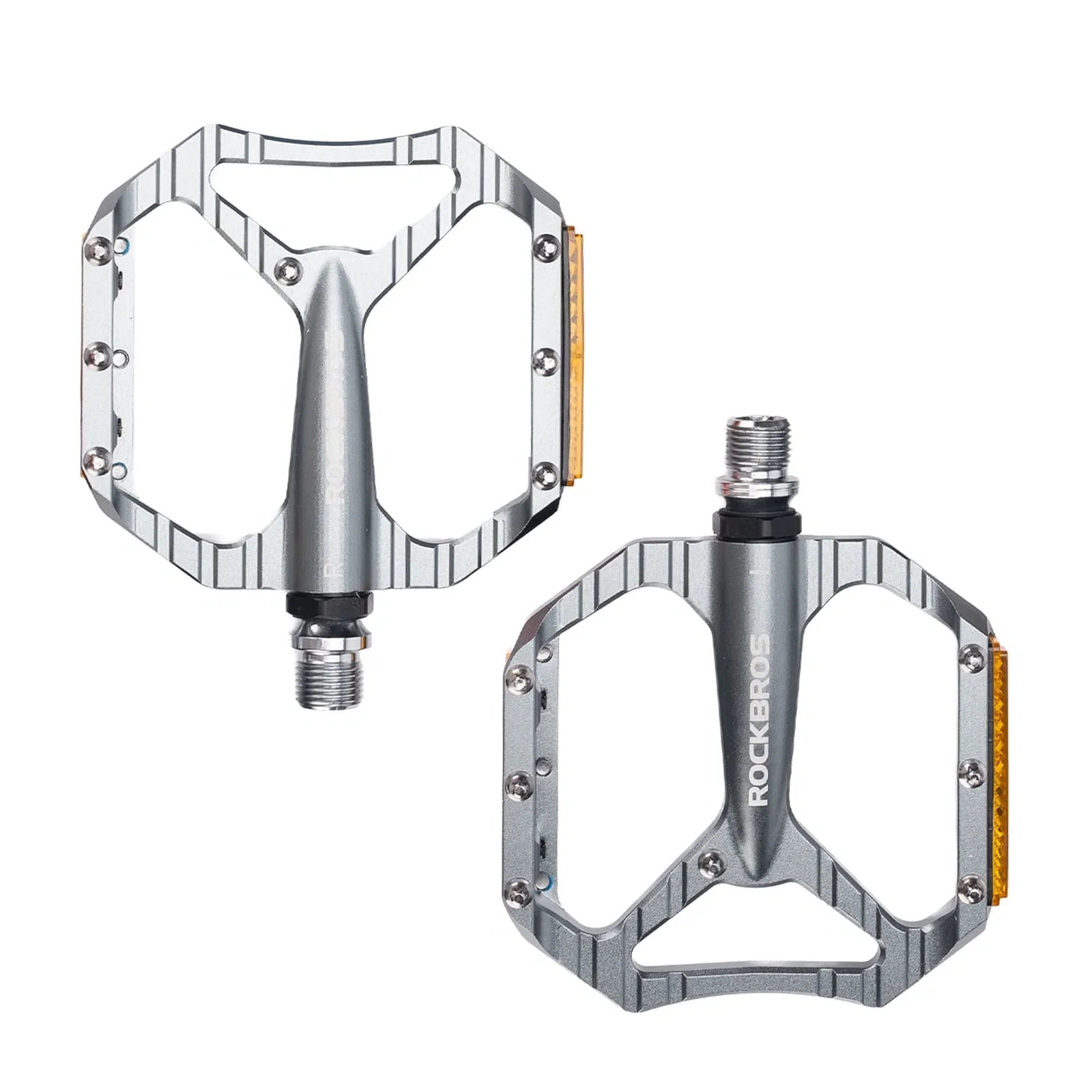Aluminum Alloy Lightweight Reflective Bike Pedals - Image 7