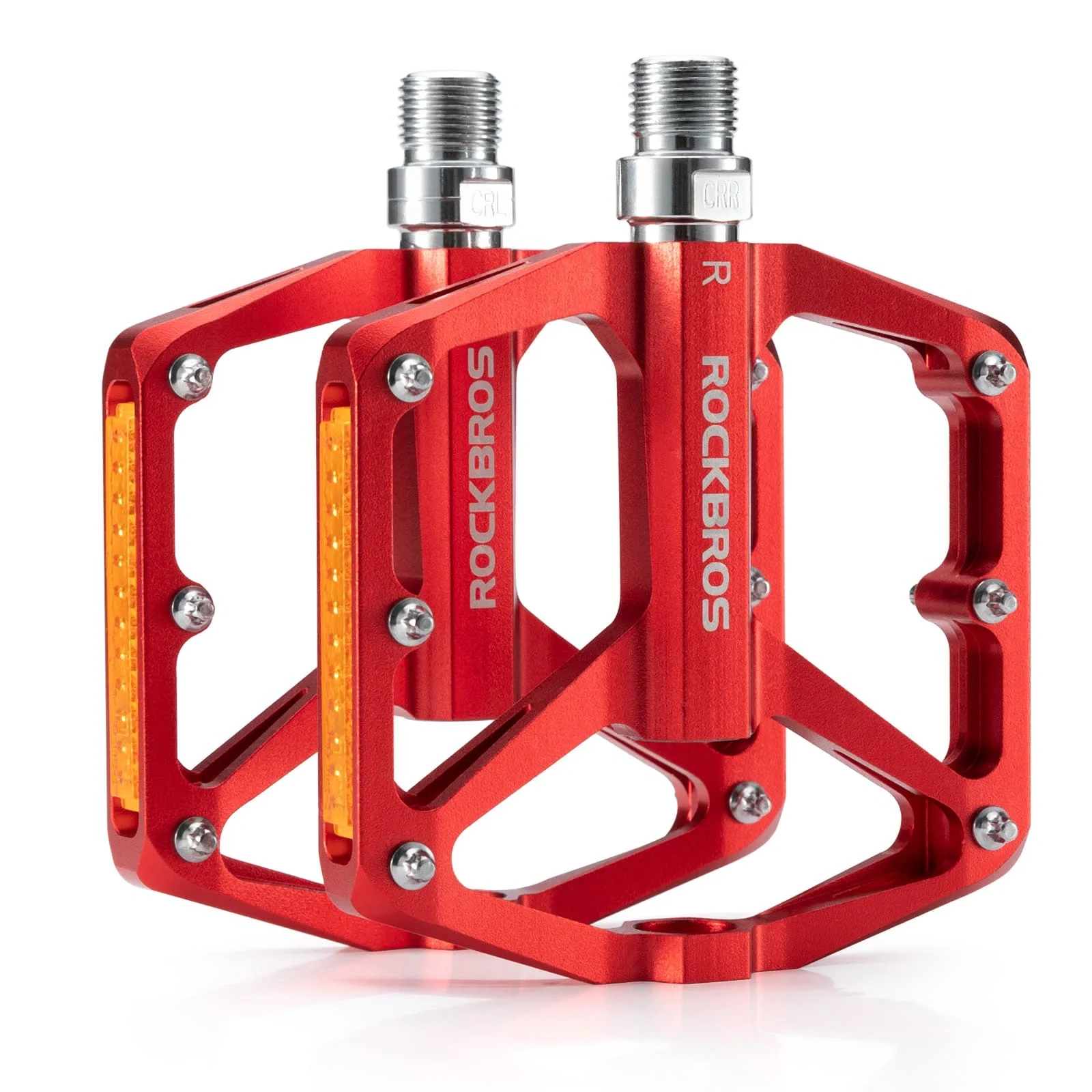 Aluminum Alloy Reflective Bike Pedals - Image 2