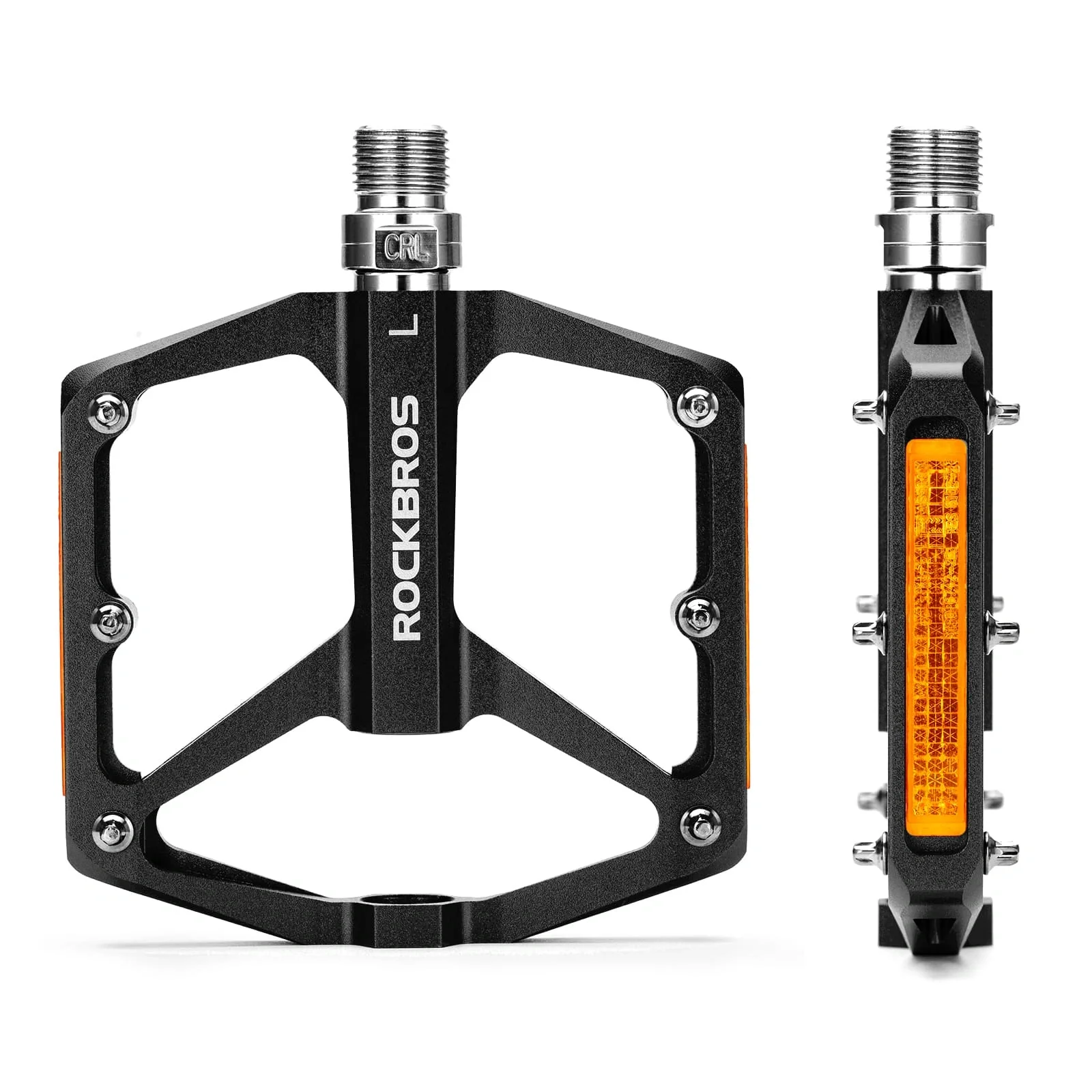 Aluminum Alloy Reflective Bike Pedals - Image 5