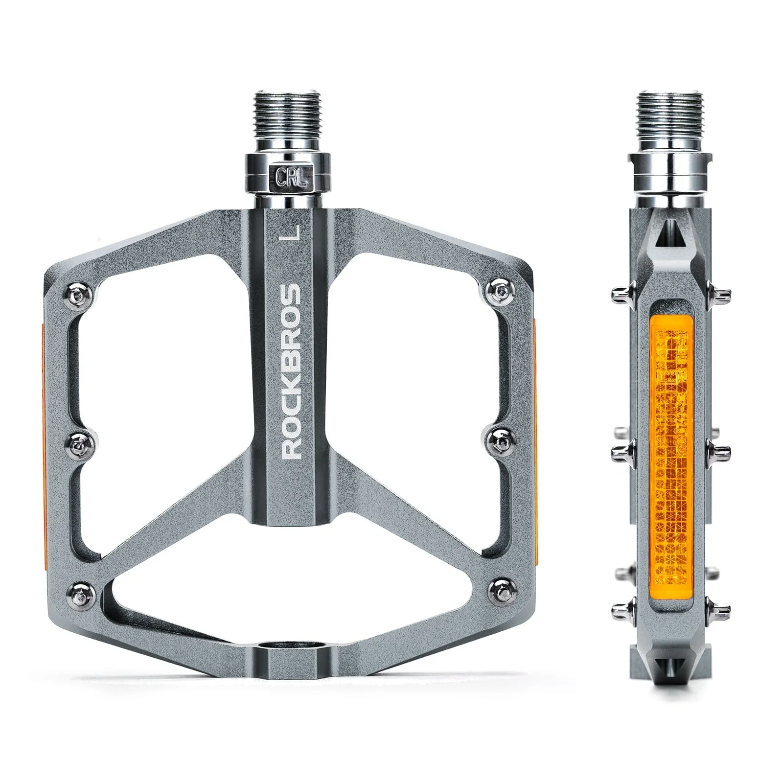 Aluminum Alloy Reflective Bike Pedals - Image 7