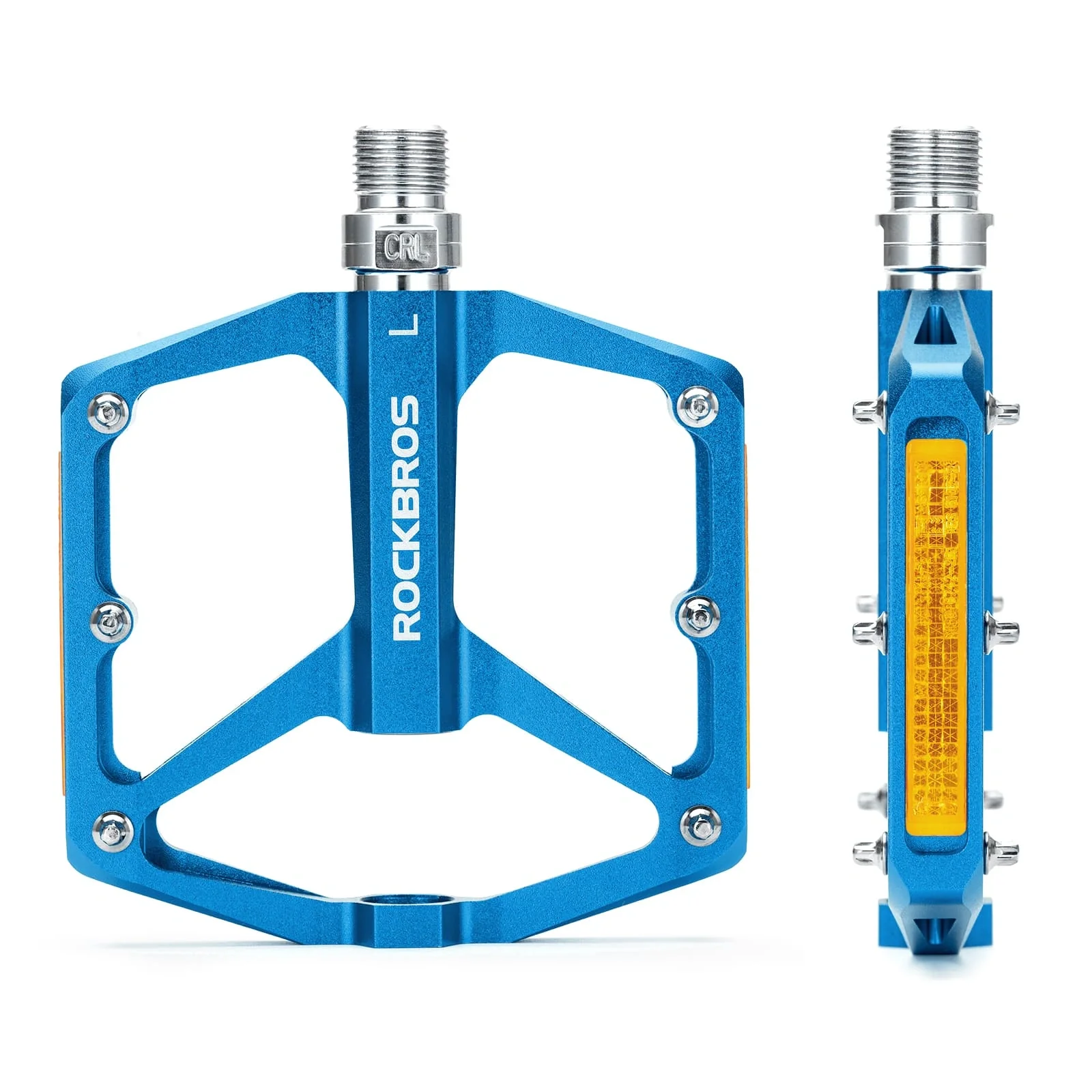 Aluminum Alloy Reflective Bike Pedals - Image 8