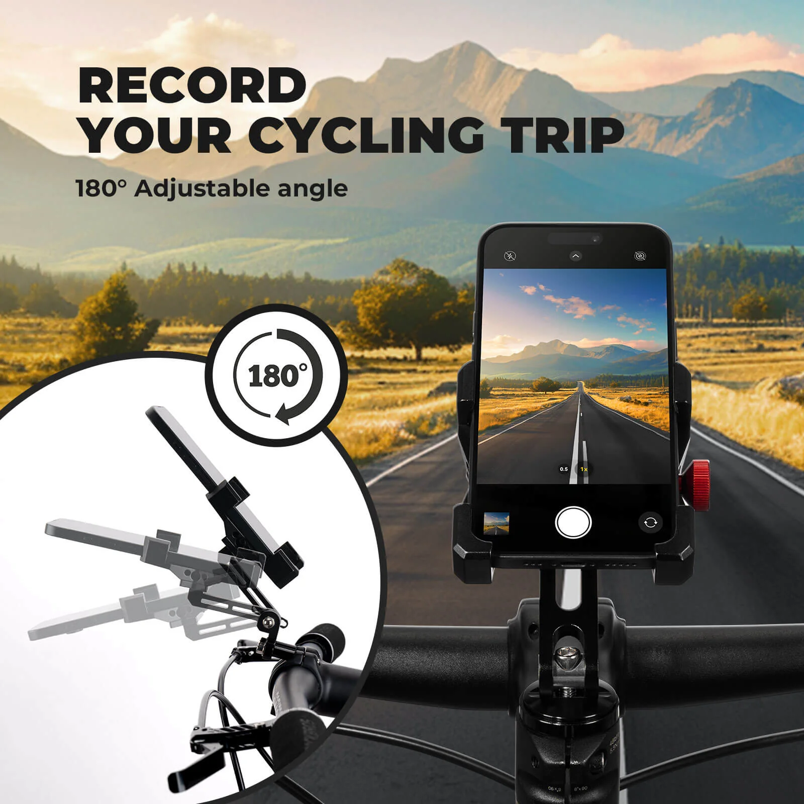 Aluminum Bike Phone Holder - Image 10