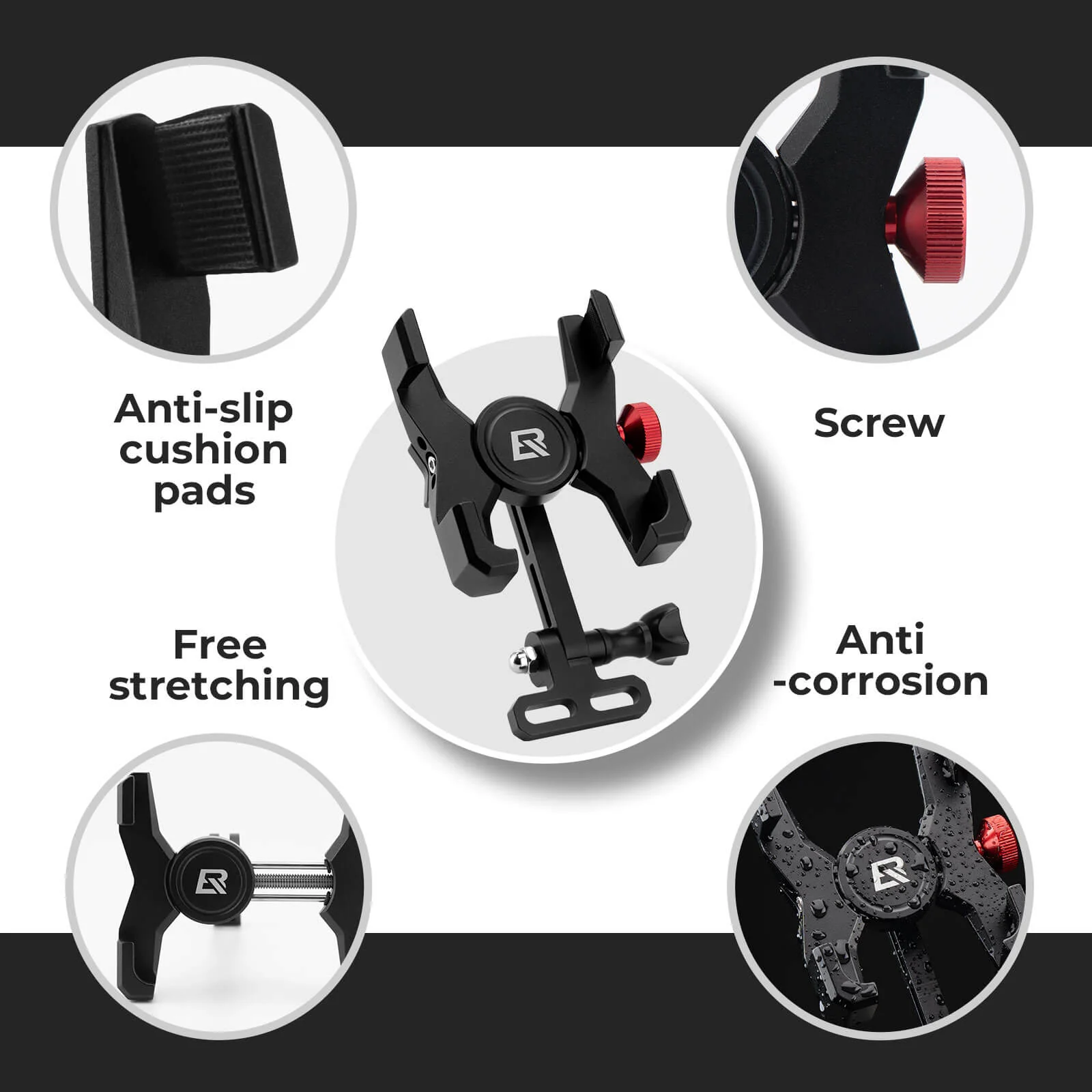 Aluminum Bike Phone Holder - Image 13