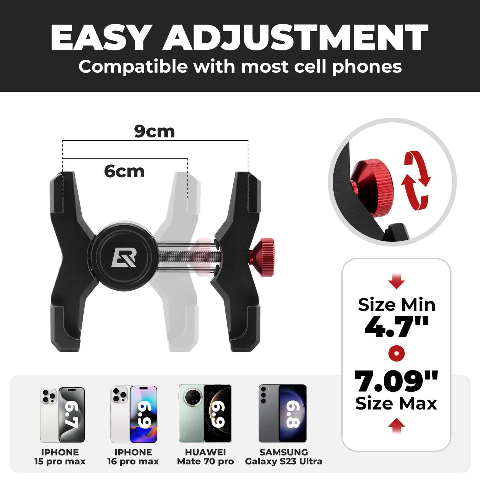 Aluminum Bike Phone Holder - Image 8