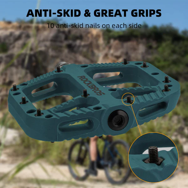 Anti-Slip Wide Nylon Comfort Bike Pedals - Image 18