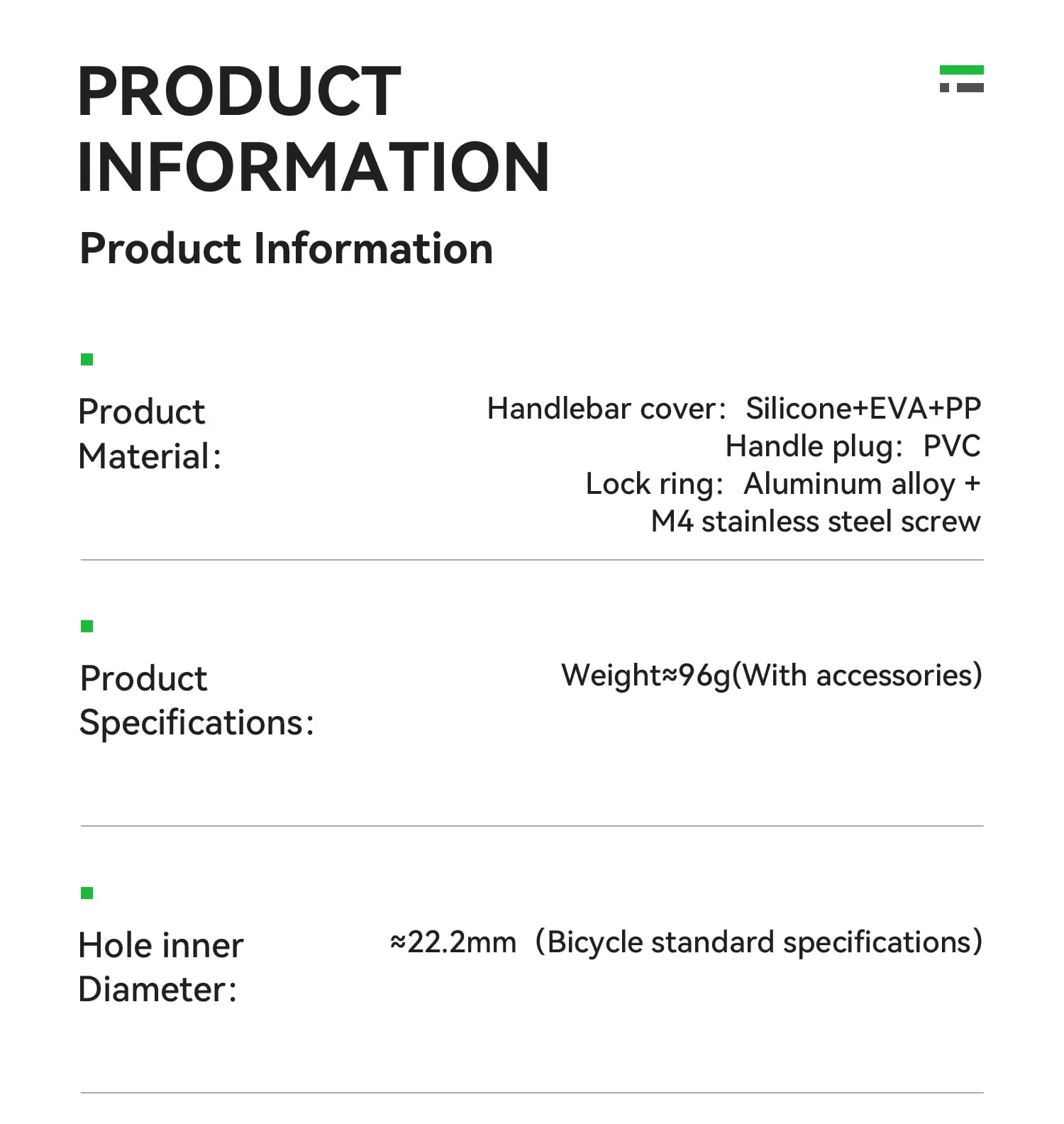 Anti-Slip Wrap Bike Handlebar Tape - 22.2mm - Image 12