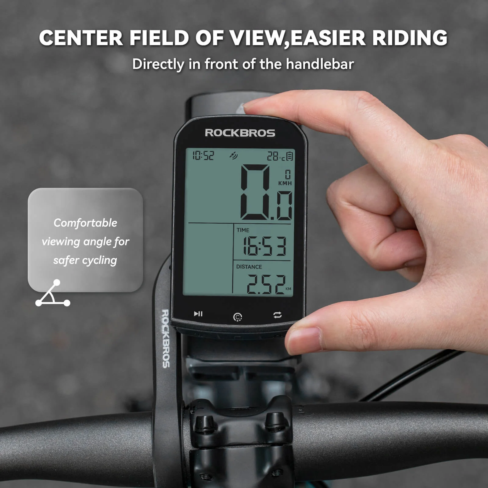 Bike Computer Mount for Round Handlebars - Image 4