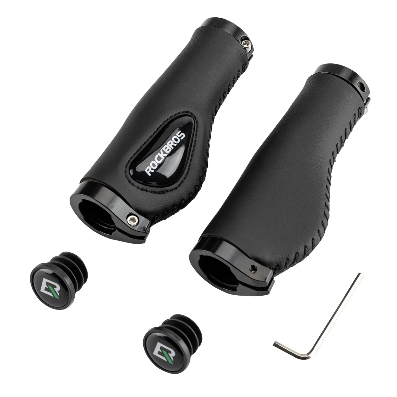 Bike Handle Grips Ergonomics Design Soft Gel Dual Lock - Image 3