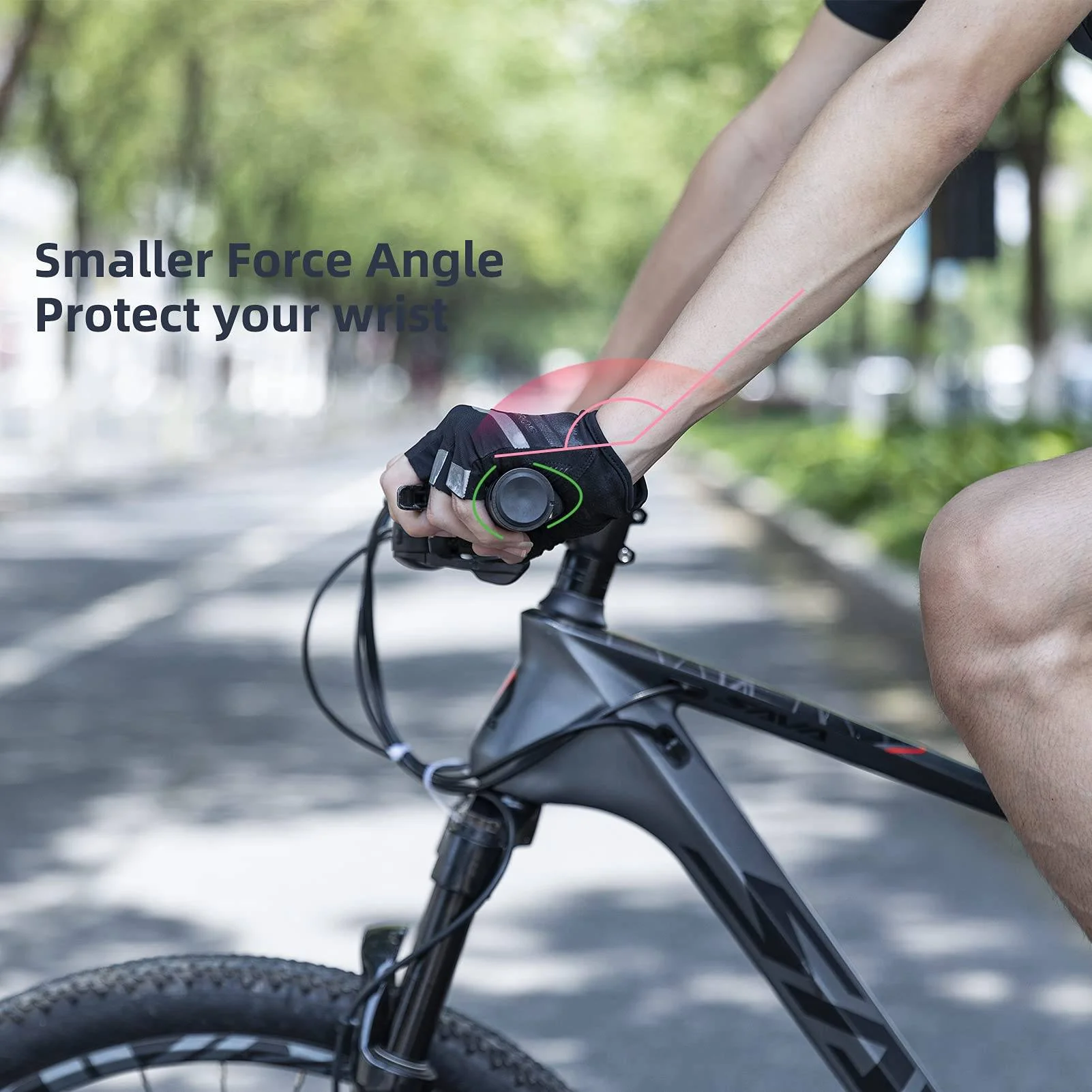 Bike Handle Grips with Double Lock-On Clamps – Aluminum Ends for MTB & BMX - Image 17