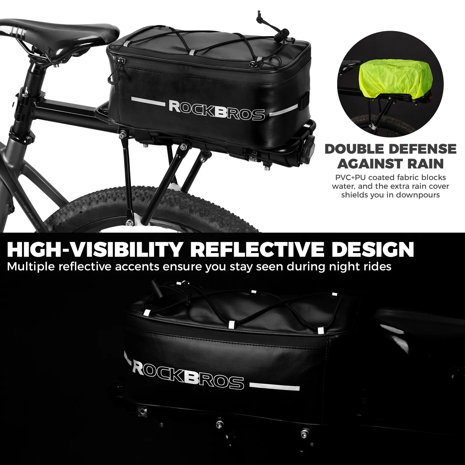 Bike Rear Rack Bag - Image 3