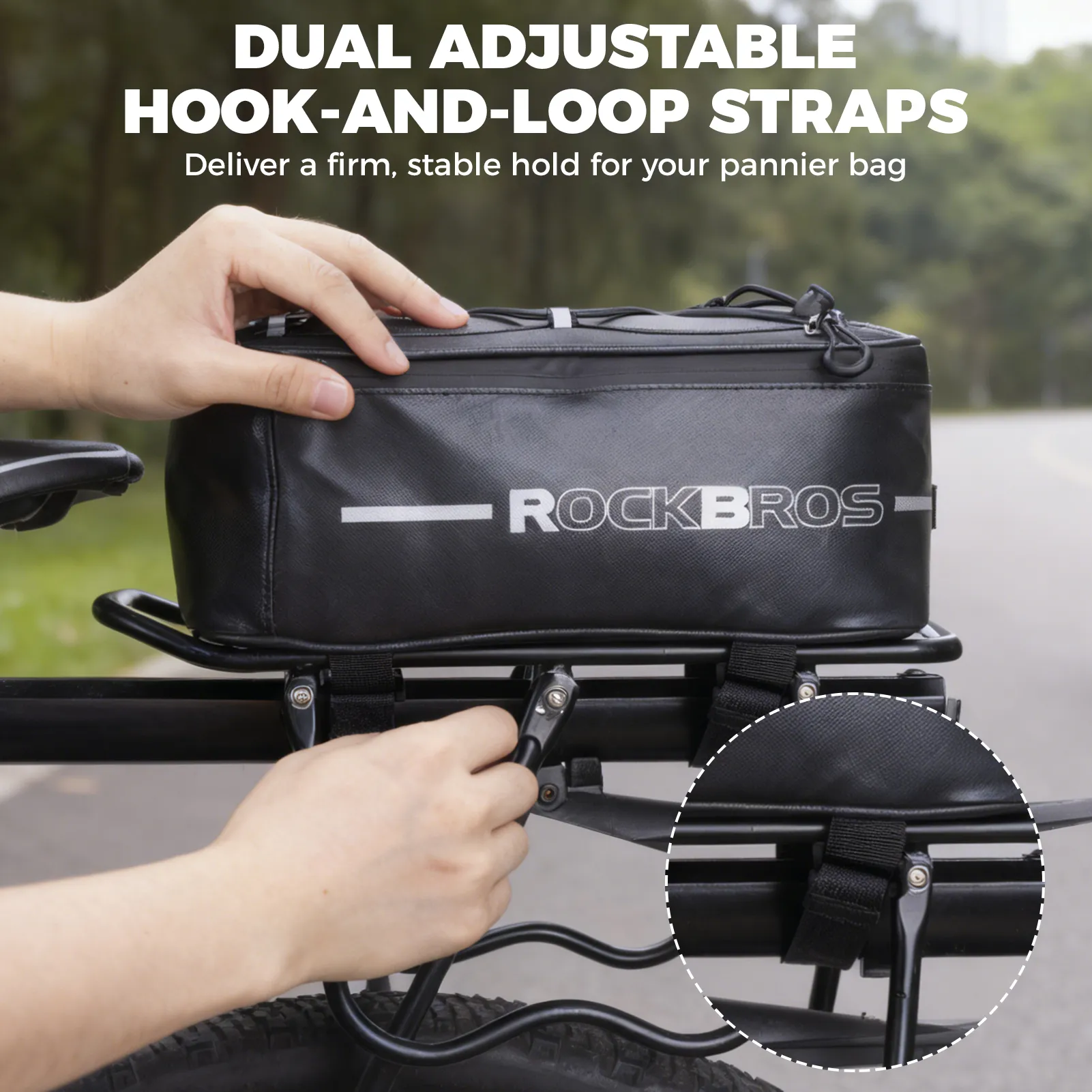 Bike Rear Rack Bag - Image 6