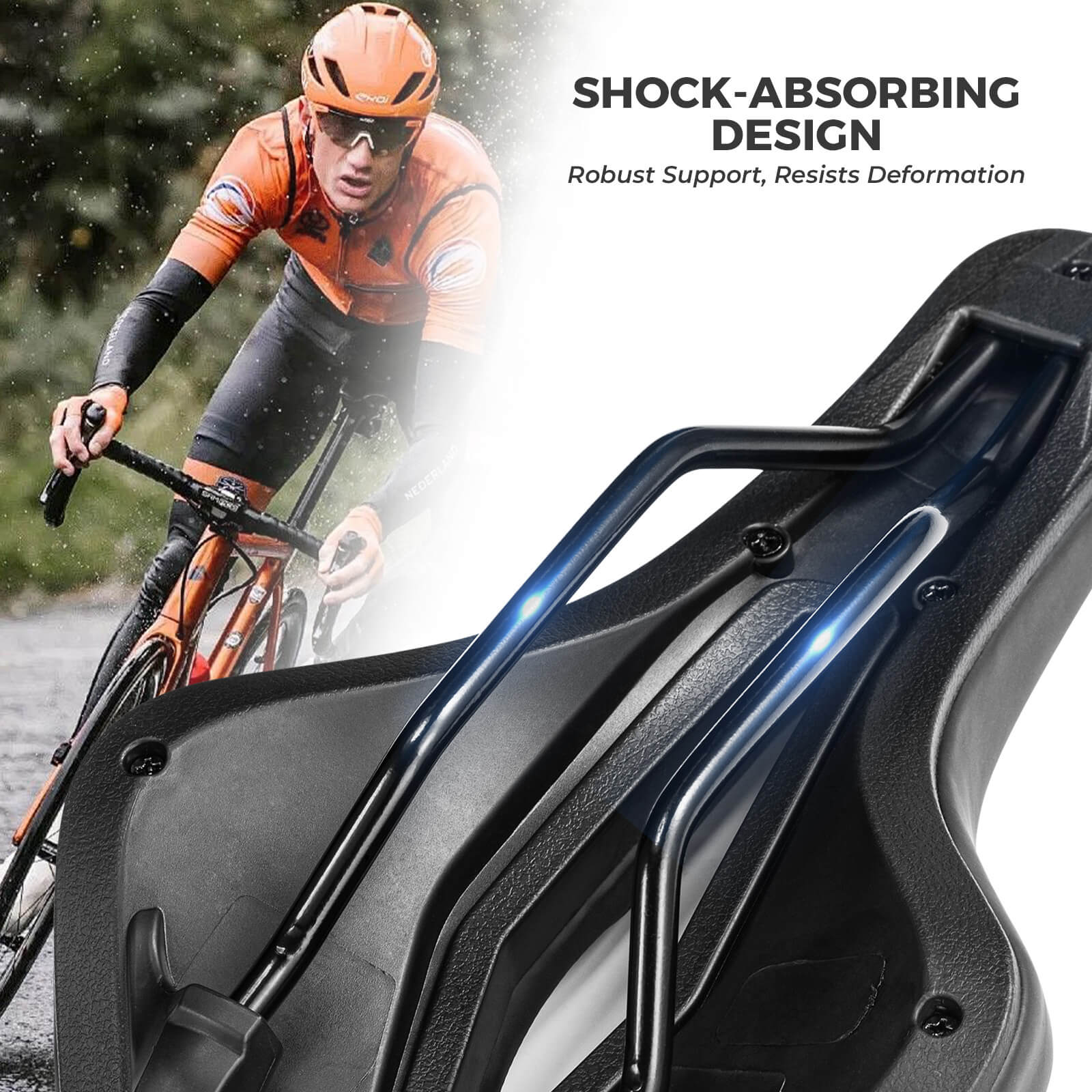Breathable & Ergonomic Bike Seat - Image 7