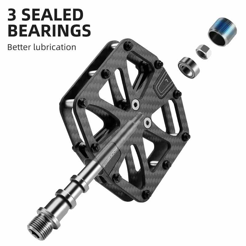 Carbon Fiber Lightweight Bicycle Pedals - Image 6
