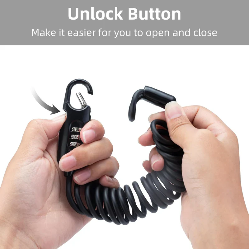 Combination Cable Bike Lock - Image 7