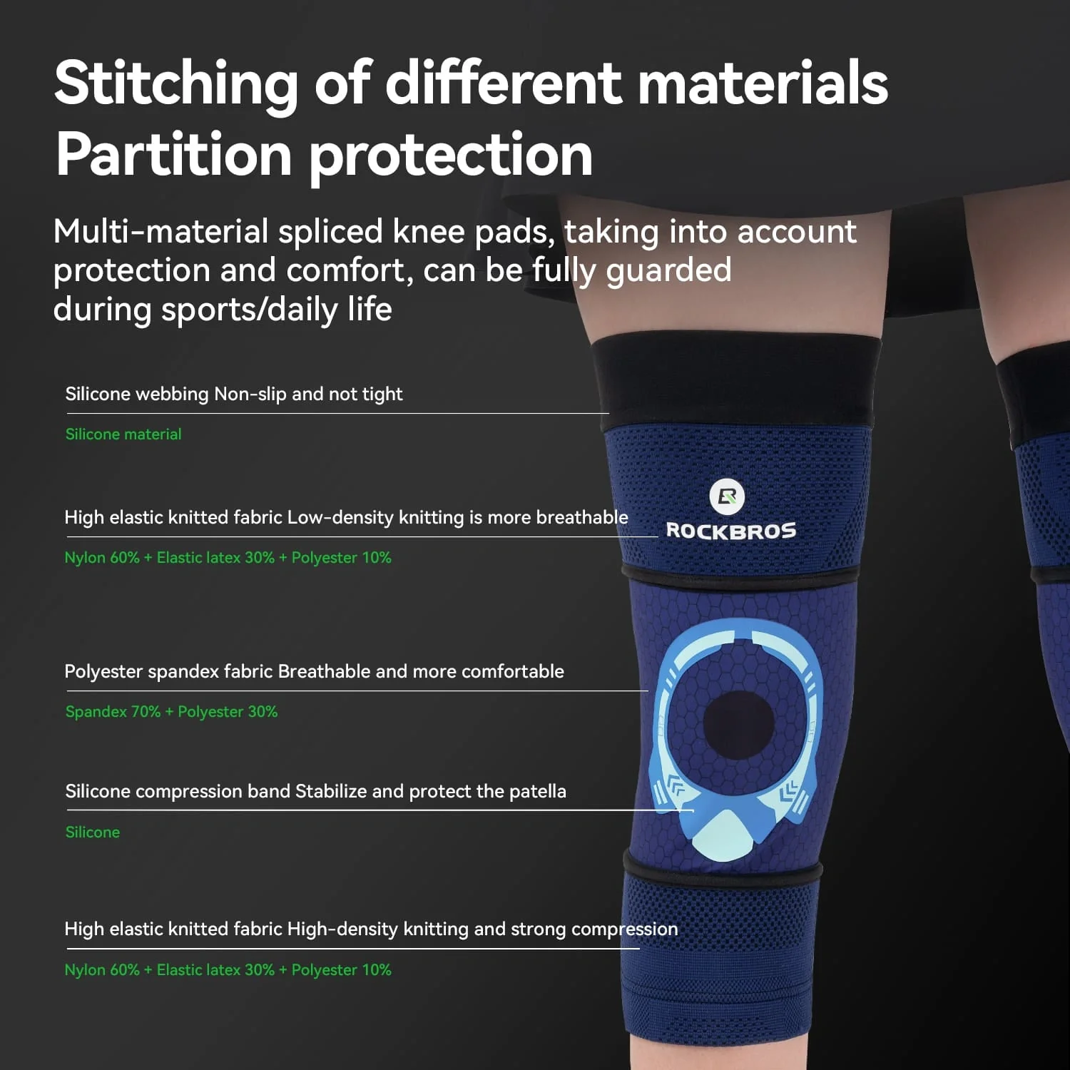 Compression Sun Protection Leg Sleeves - Image 2