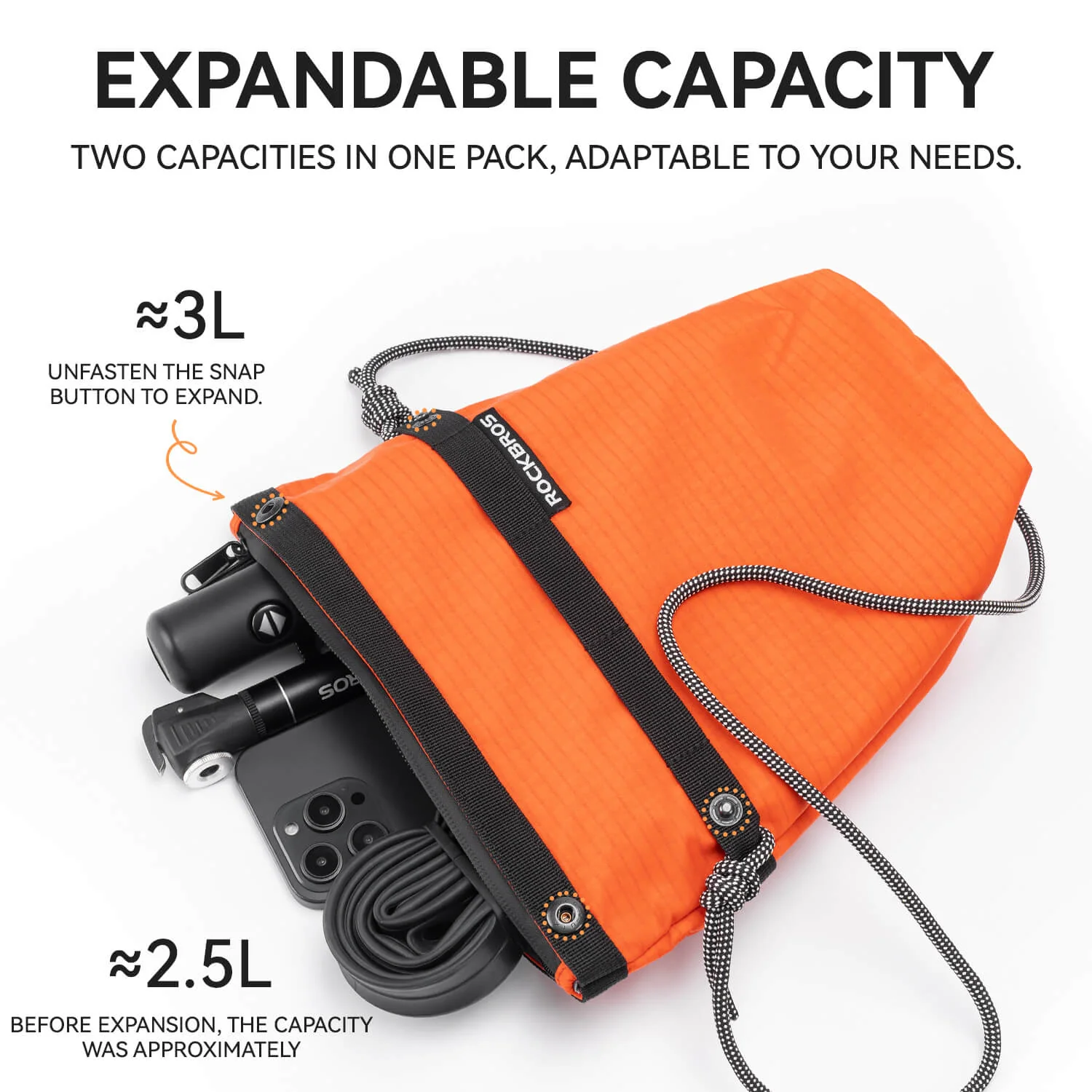 Crossbody Front Bike Bag - Image 3