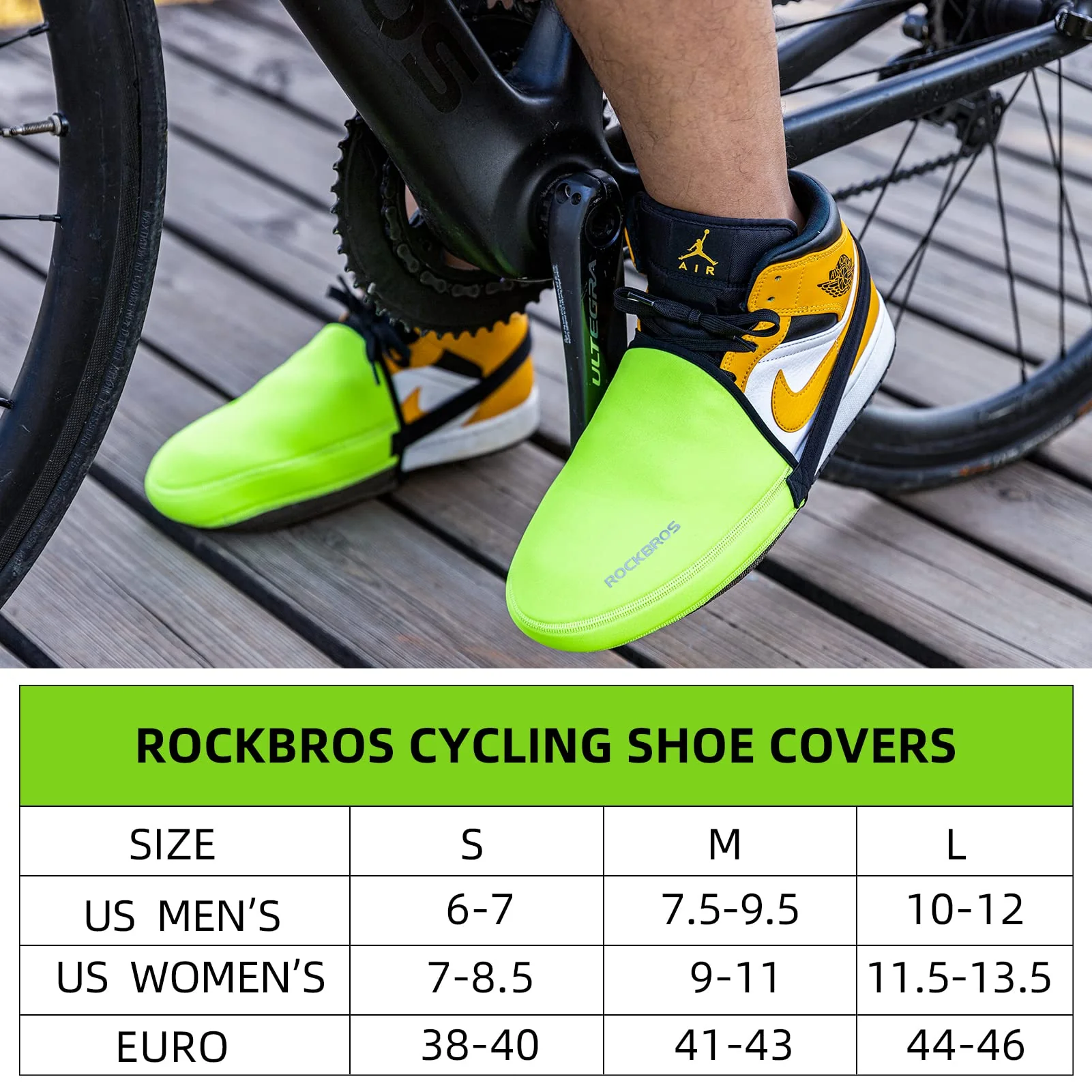 Cycling Shoe Toe Covers Unisex Cold Weather Overshoes - Image 10