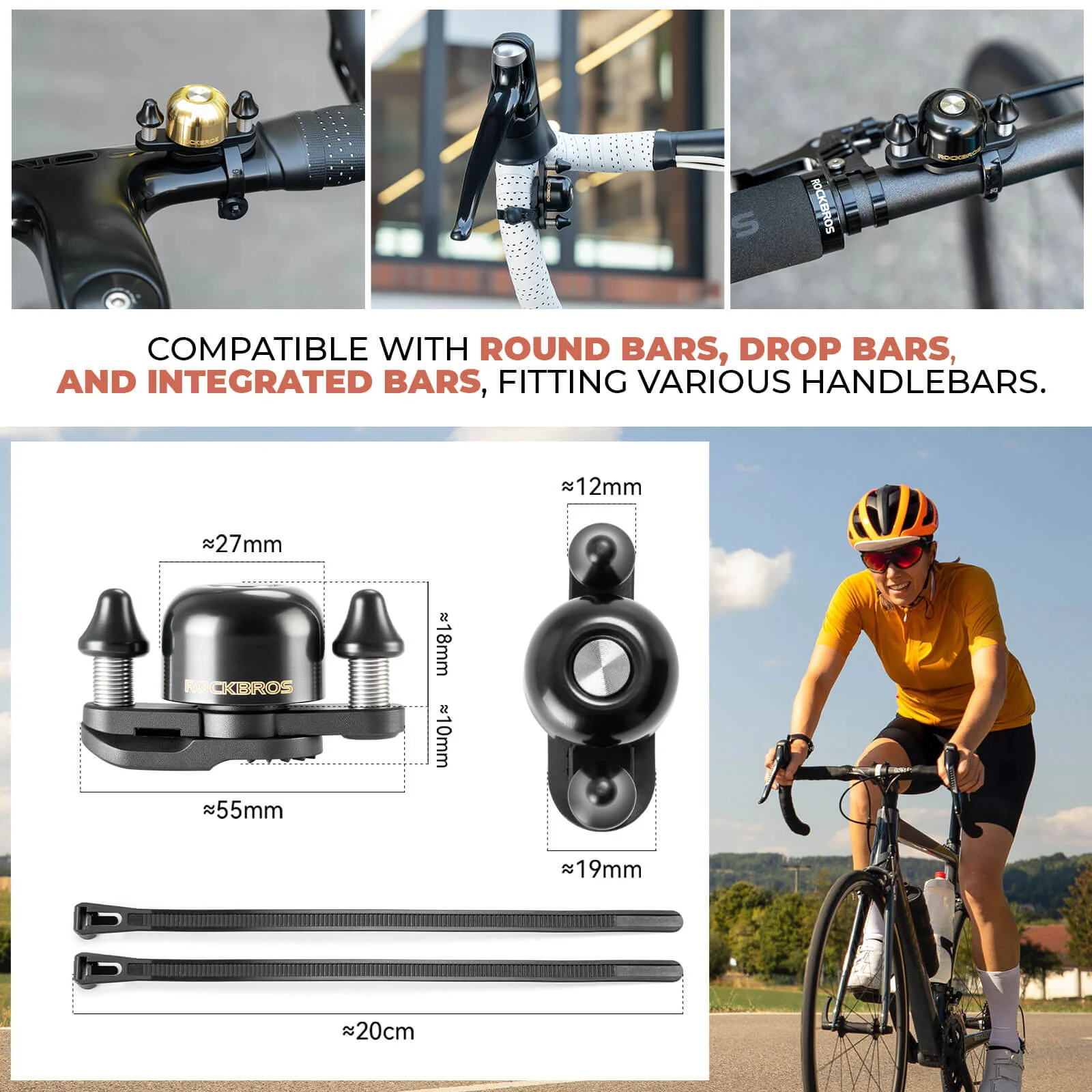 Double Strike Bike Bell - Image 6