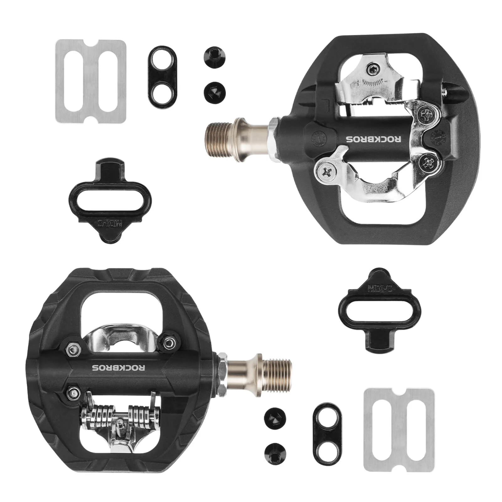 Dual Platform MTB Pedals - Clipless & Flat - Image 3