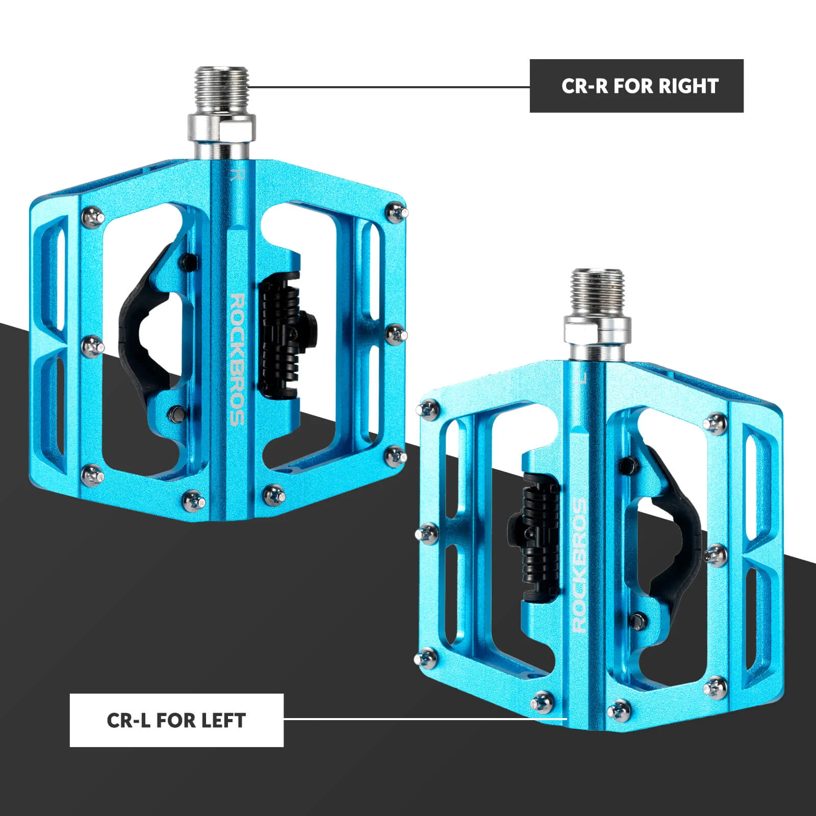 Dual-Use Clipless & Flat Bike Pedals - Image 20