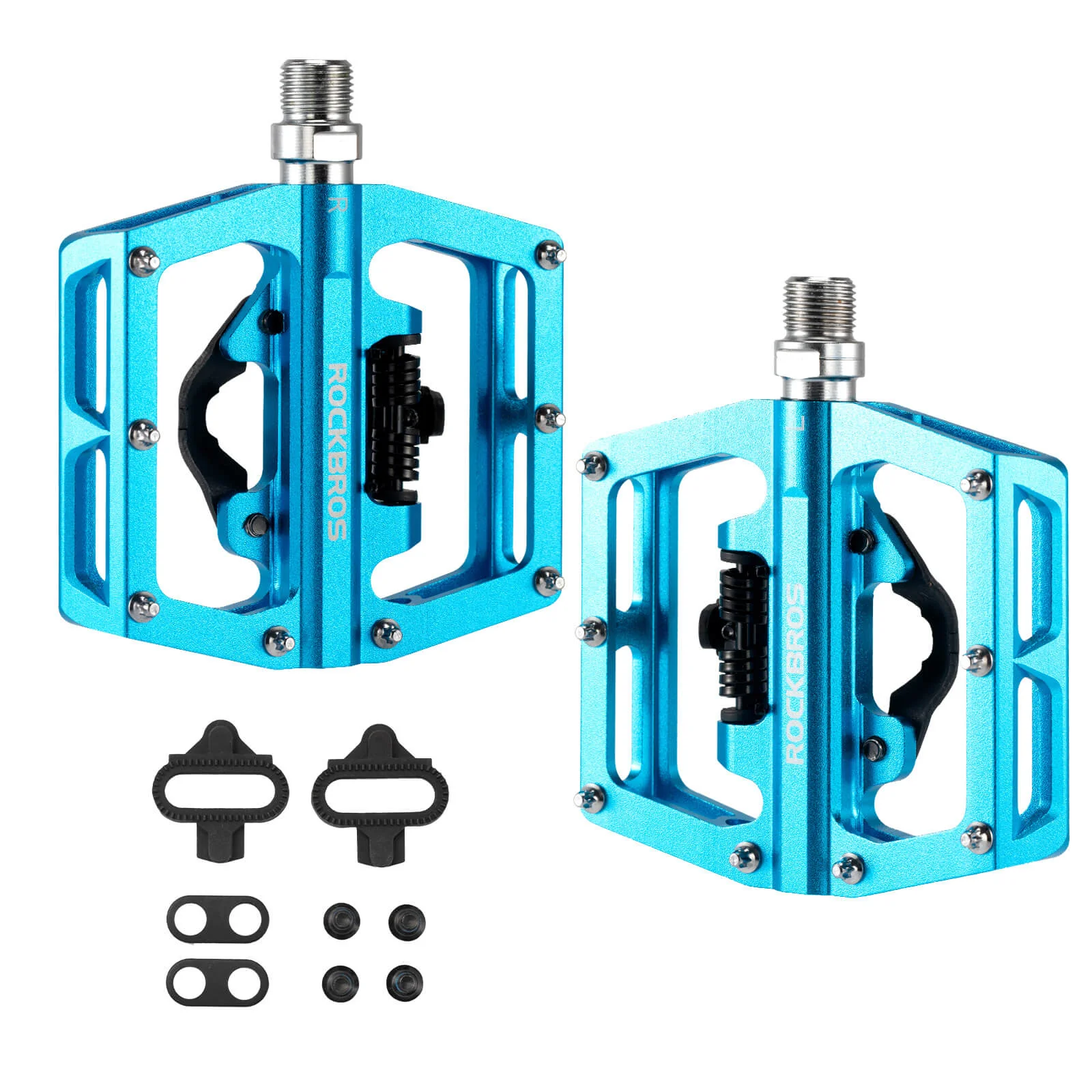 Dual-Use Clipless & Flat Bike Pedals - Image 6
