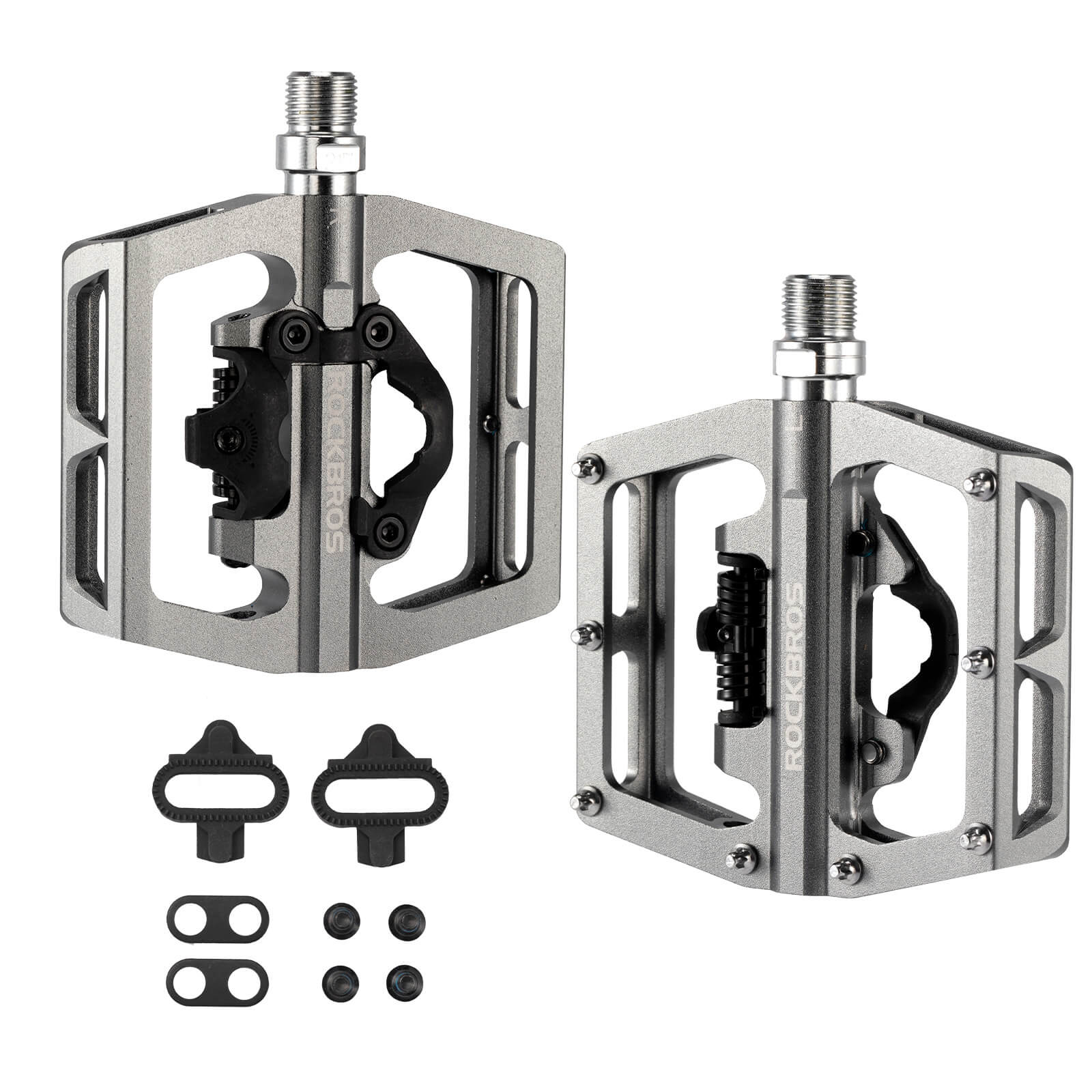 Dual-Use Clipless & Flat Bike Pedals - Image 8