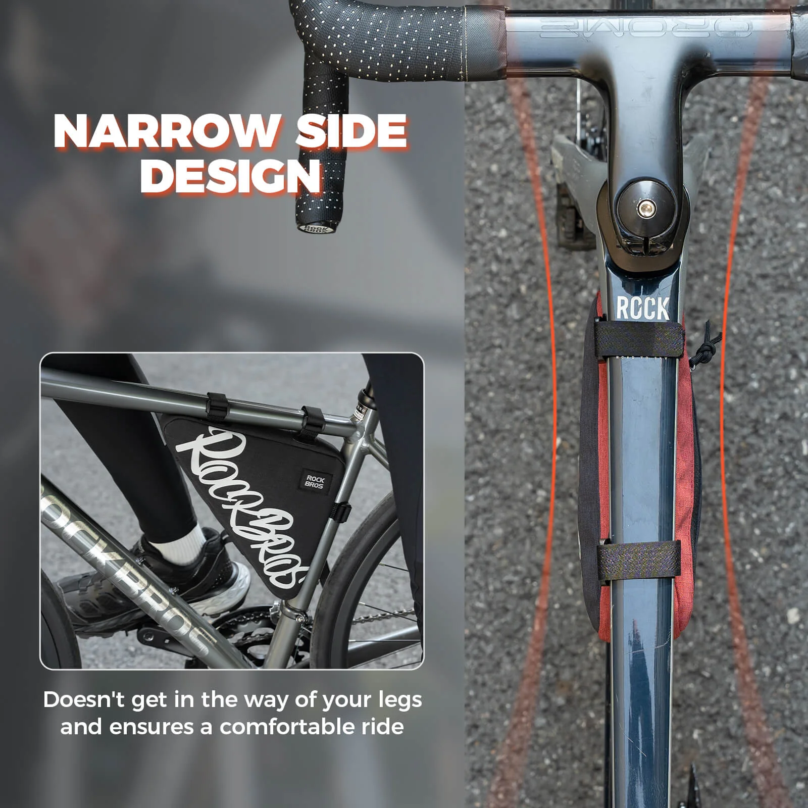 FlashRide Sketch Bike Triangle Bag - 0.8L - Image 5