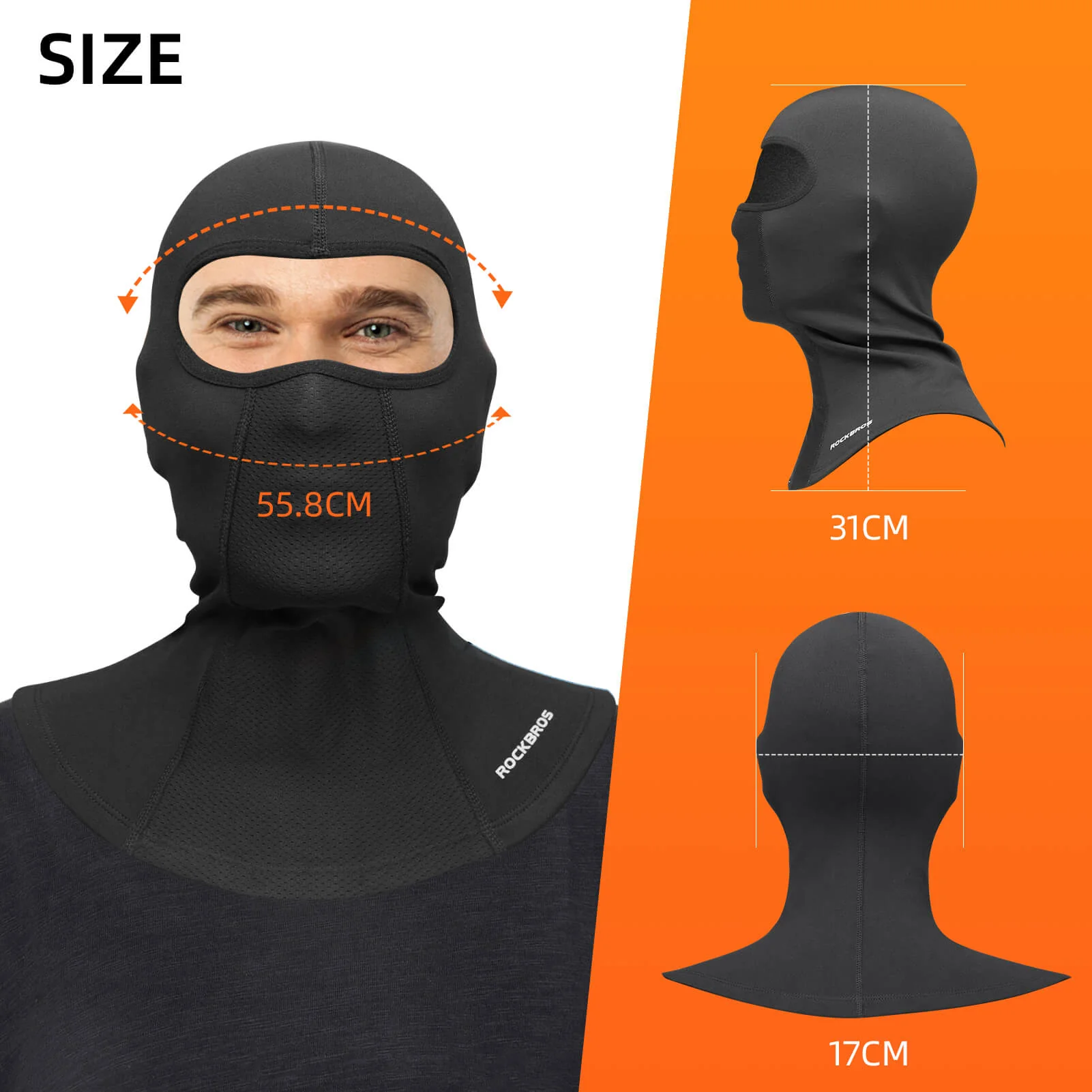 Fleece Balaclava with Neck Warmer - Image 4