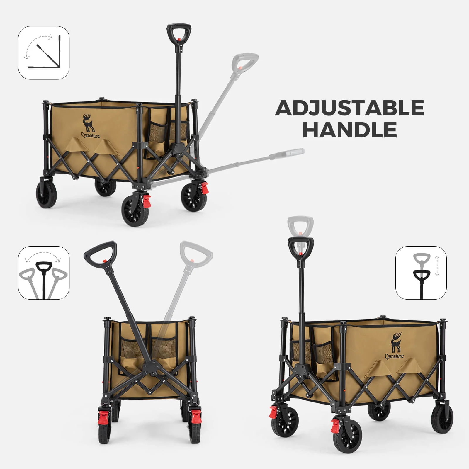 Foldable Camping Wagon With Wheels - Image 7