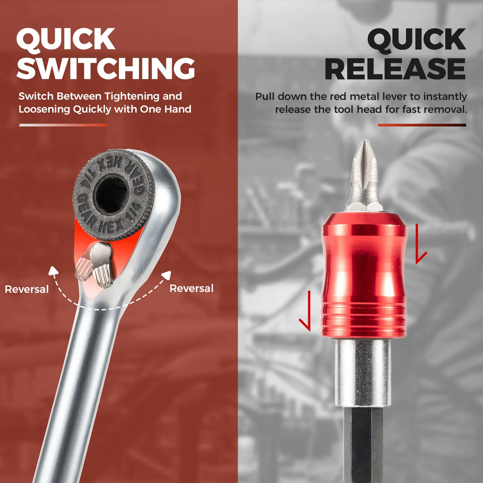 Foldable Ratchet Multi-Tool - Image 7