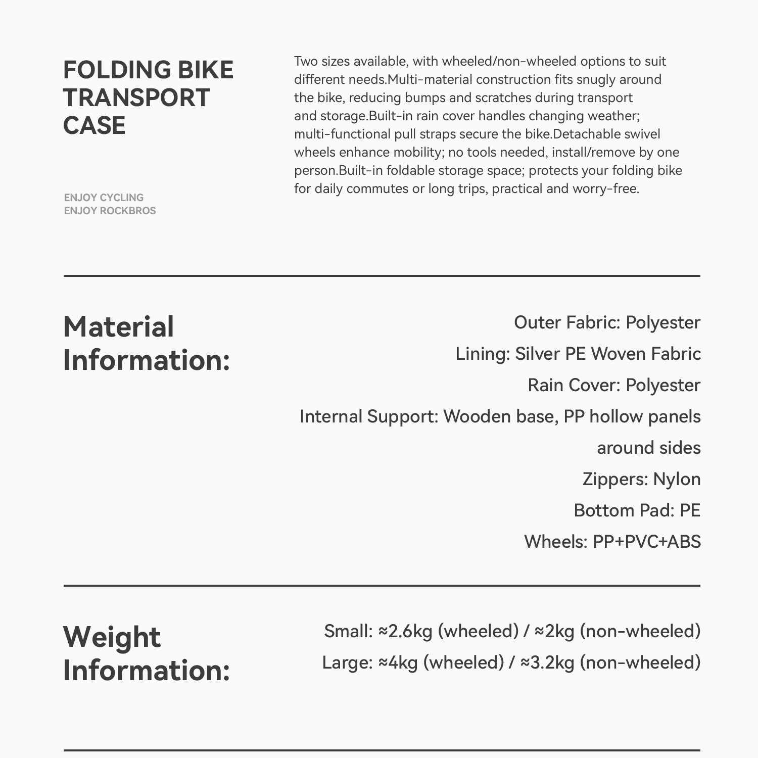 Folding Bike Storage Box - Image 2