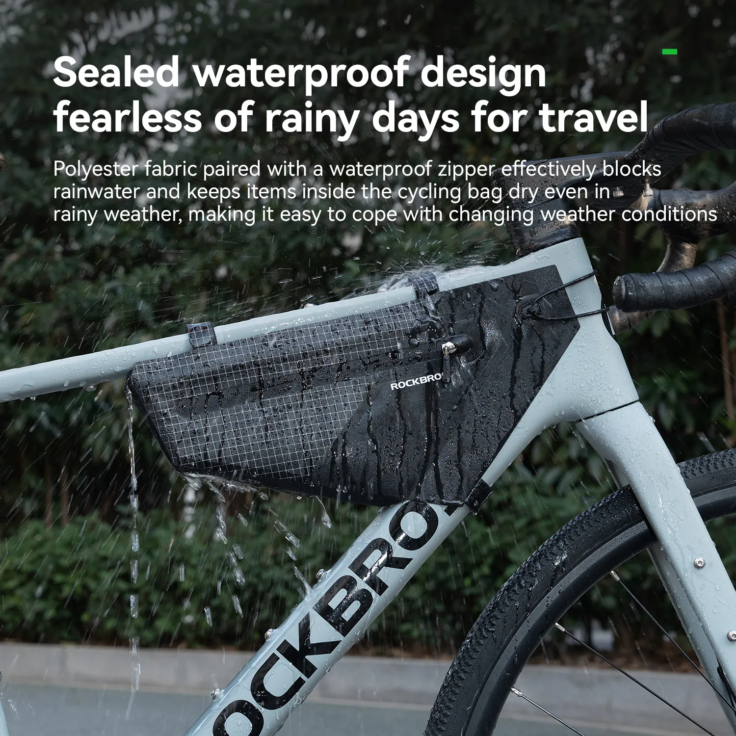 Fully Waterproof Bike Frame Bag - 1.7L - Image 5