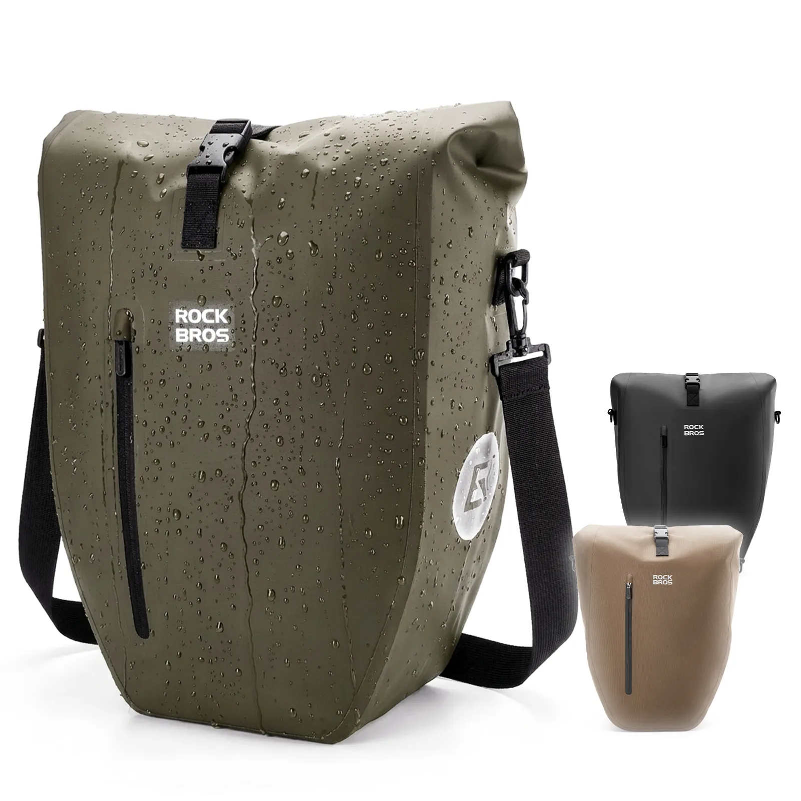 AS-166 Fully Waterproof Bike Pannier - 20L - Image 15