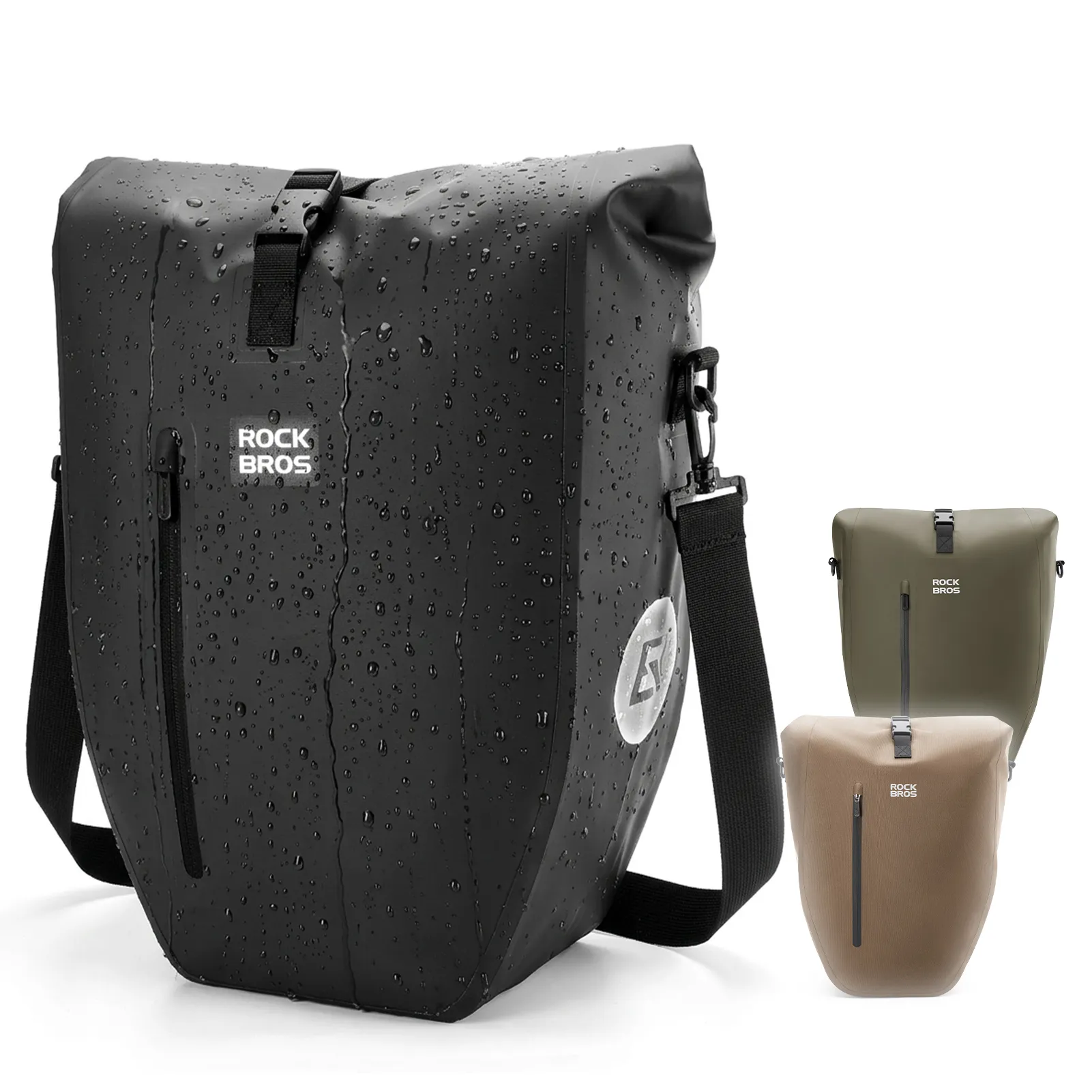AS-166 Fully Waterproof Bike Pannier - 20L - Image 3