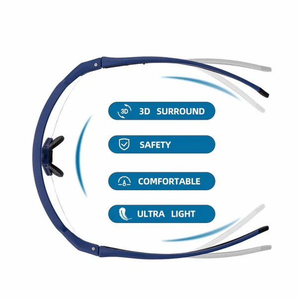 Half Frame Photochromic Cycling Sunglasses - Image 10