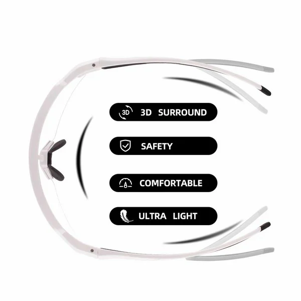 Half Frame Photochromic Cycling Sunglasses - Image 17