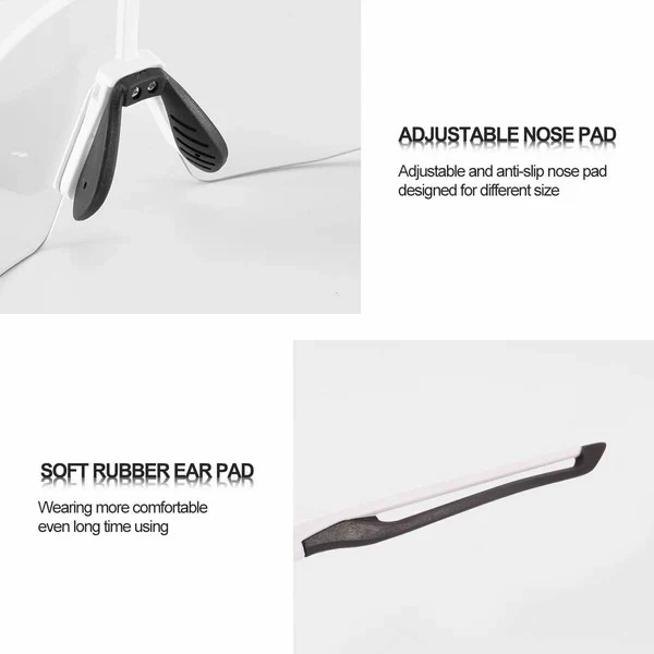 Half Frame Photochromic Cycling Sunglasses - Image 18