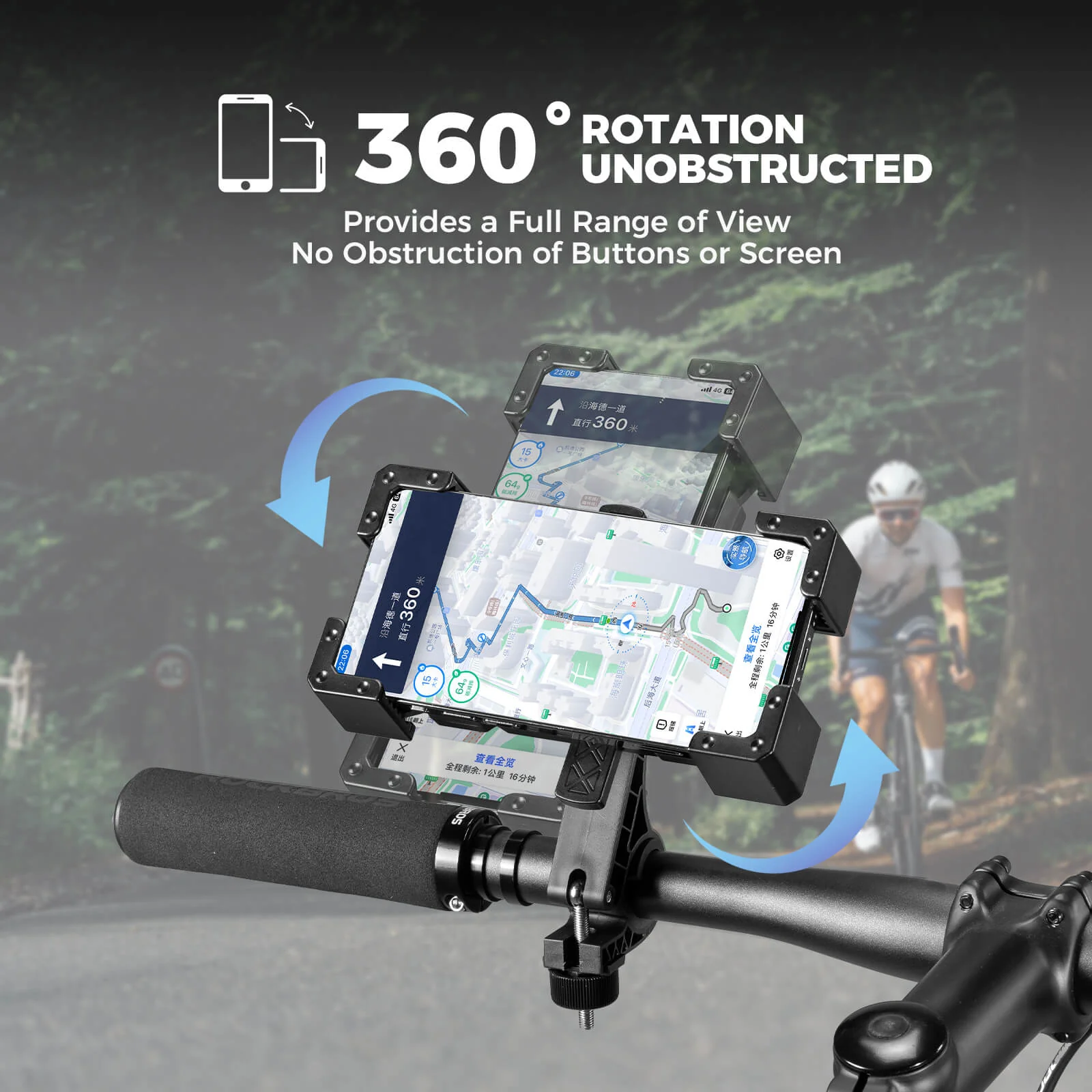 HW-180 Bike Phone Holder - Image 9