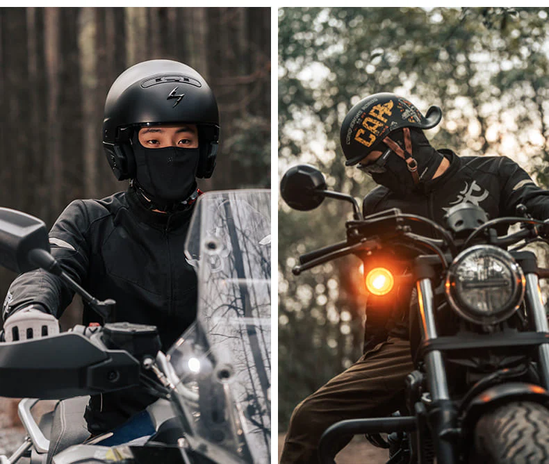 Ice Silk Cycling Balaclava with Glasses Holes - Image 5