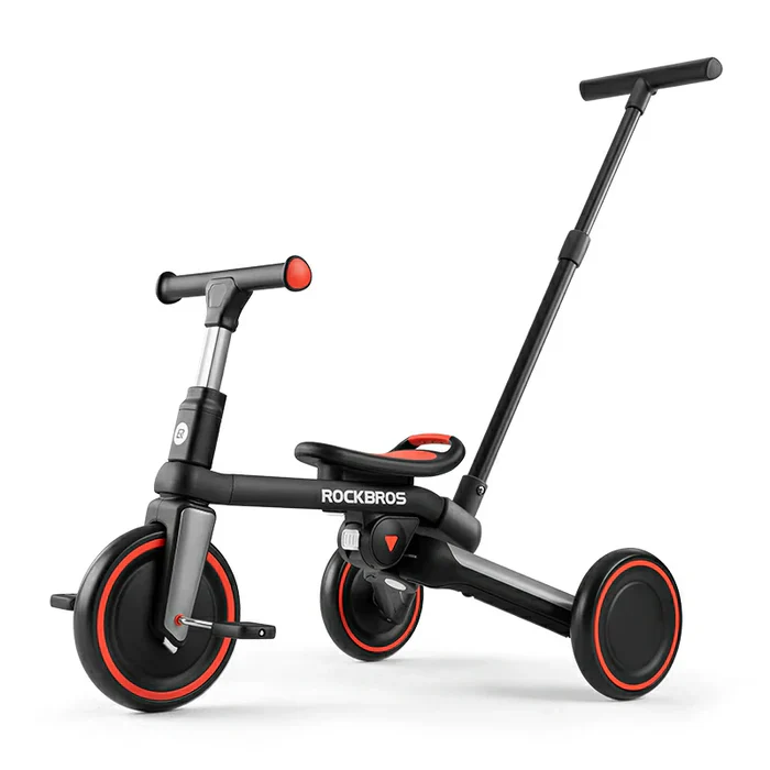 Kids 3-in-1 Tricycle with Adjustable Seat - Image 4